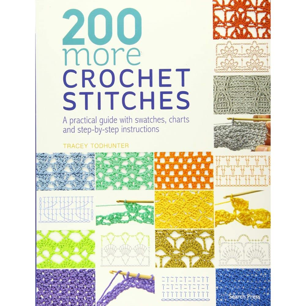 200+ Unique Crochet Stitch Patterns - Step-by-Step Guide for Beginners & Experts | Perfect for Blankets, Scarves, Hats & DIY Home Decor Projects