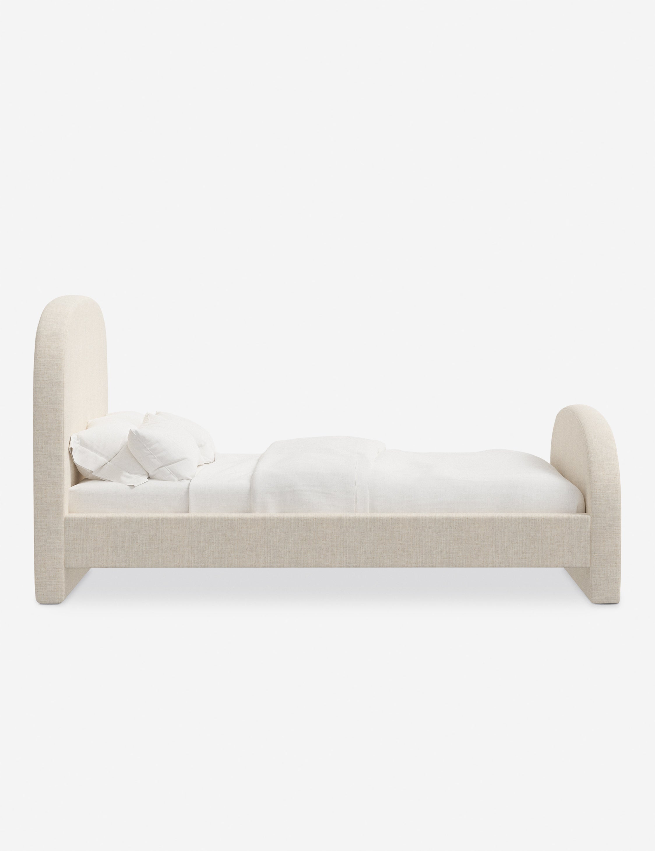 Modern Bescond Platform Bed Frame - Queen Size, Sturdy Wooden Slat Support, Easy Assembly - Perfect for Bedroom, Guest Room, and Small Space Living