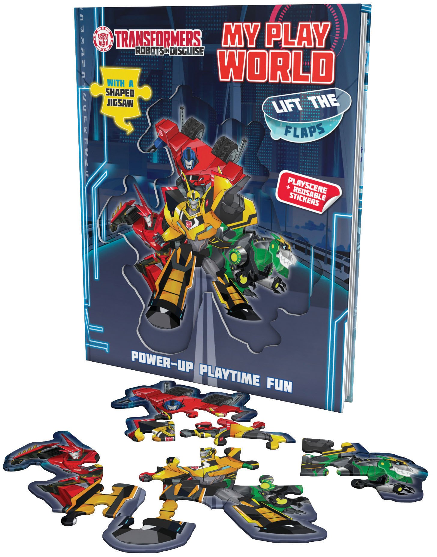 Transformers Robots in Disguise Action Figures - Collectible Toy Set for Kids & Adults | Perfect for Playtime, Display & Gifting | My Play World Adventure Series