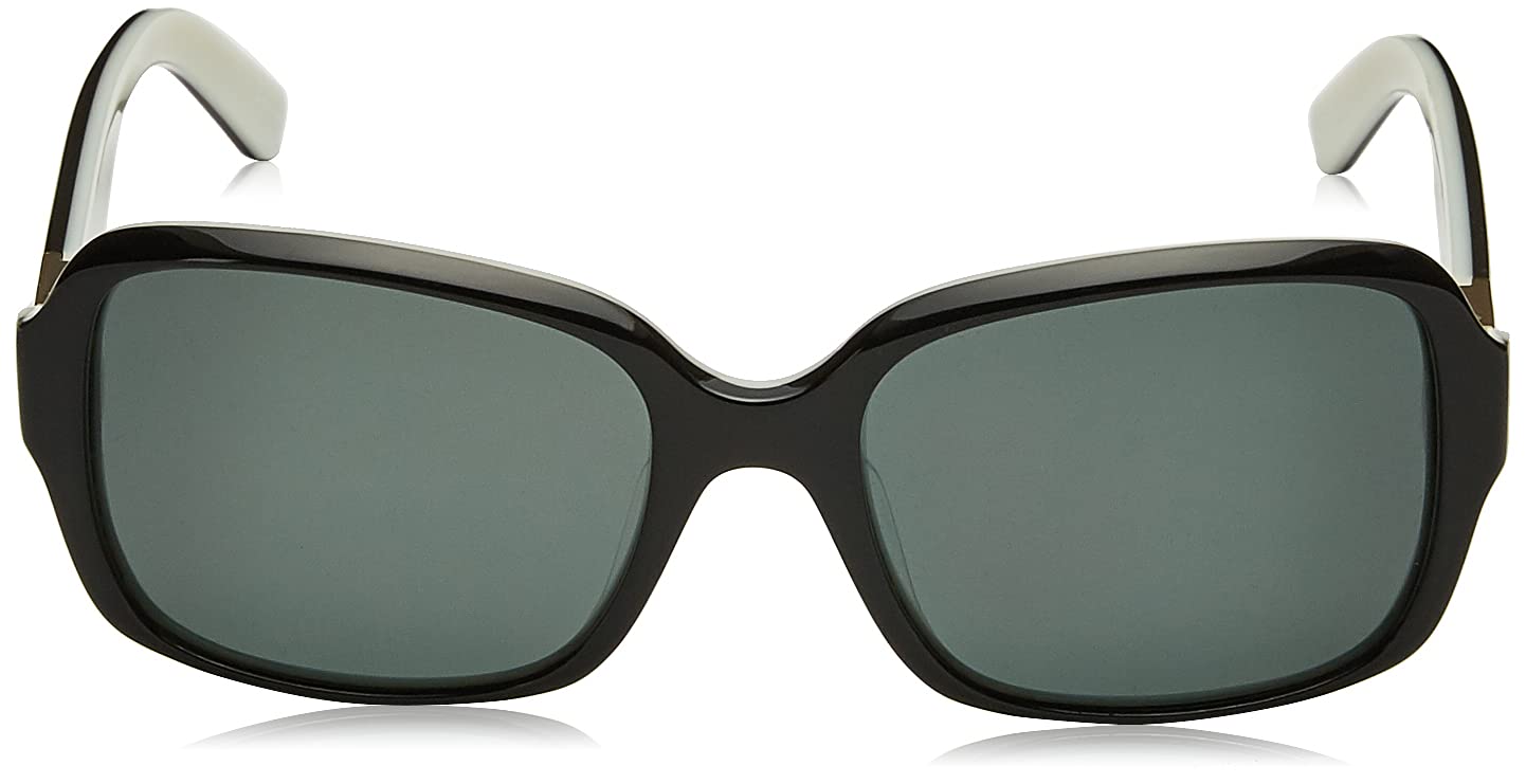 Kate Spade New York Women's Annora Rectangular Sunglasses - UV Protection, Polarized, Fashionable & Lightweight for Outdoor Activities, Beach, Driving & Summer Style