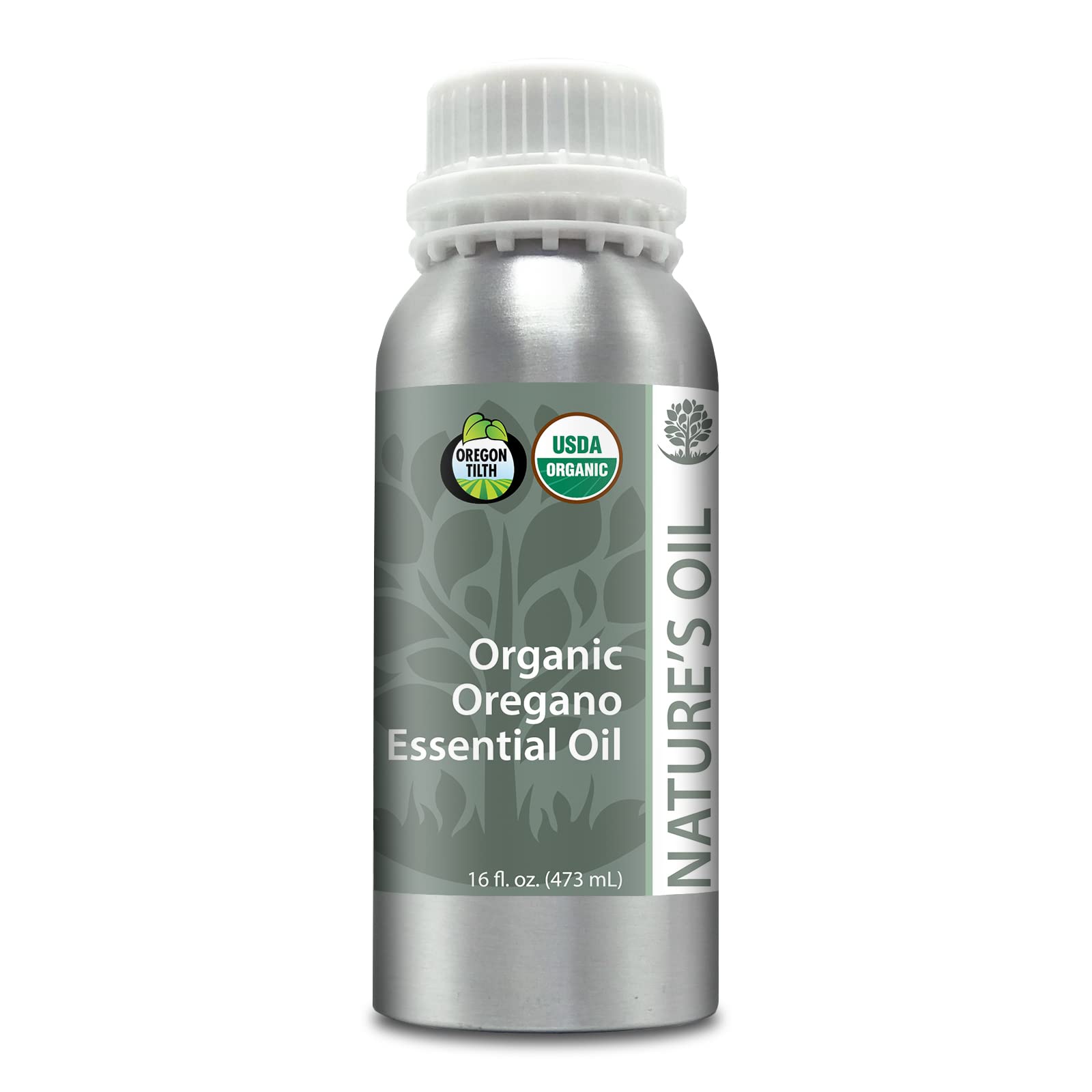 Best Oregano Essential Oil - 100% Pure, USDA Certified Organic, Therapeutic Grade (1Lb) for Aromatherapy, Massage & Natural Remedies