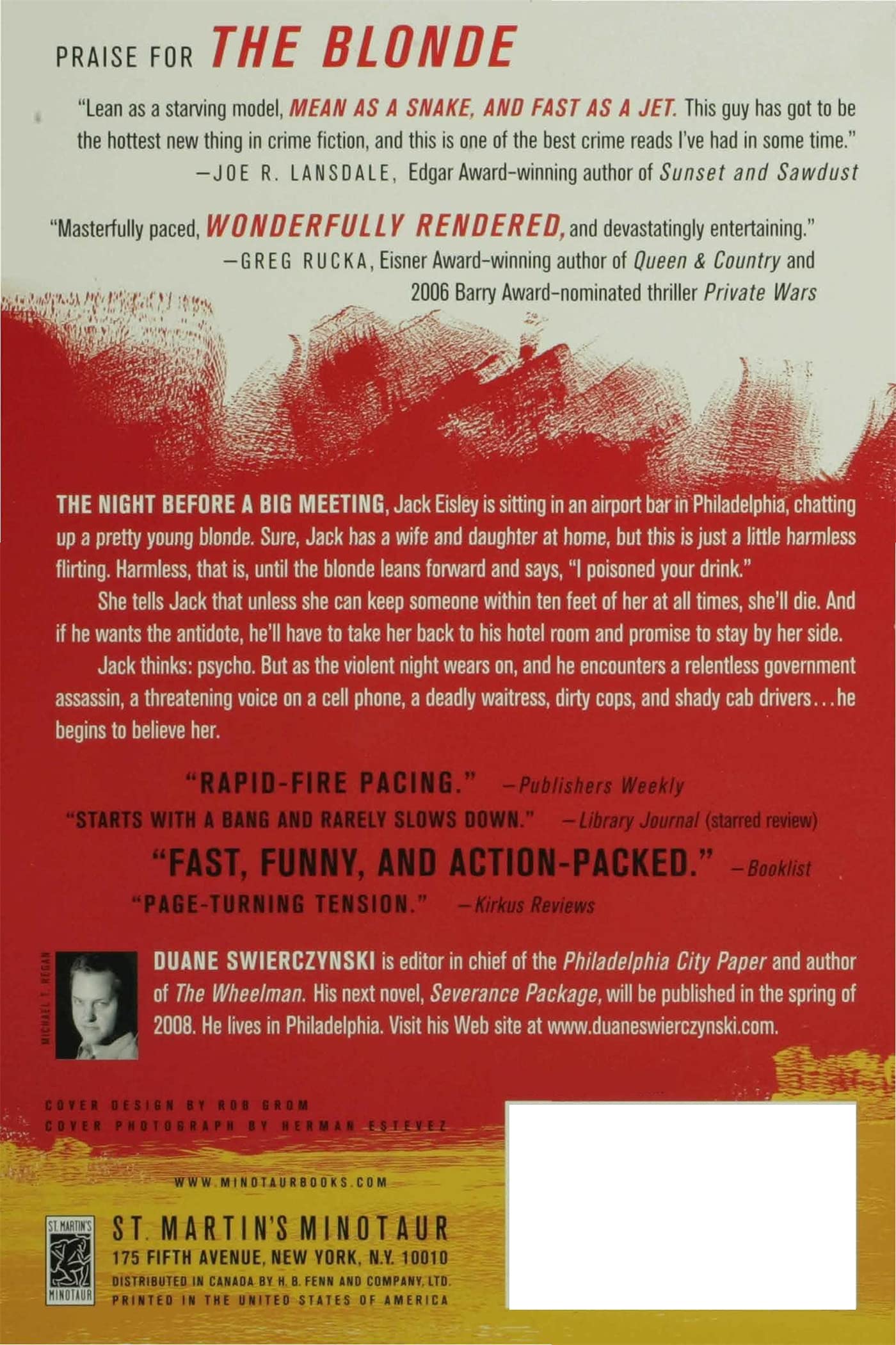 The Blonde Thriller - Suspense Novel for Crime & Mystery Fans