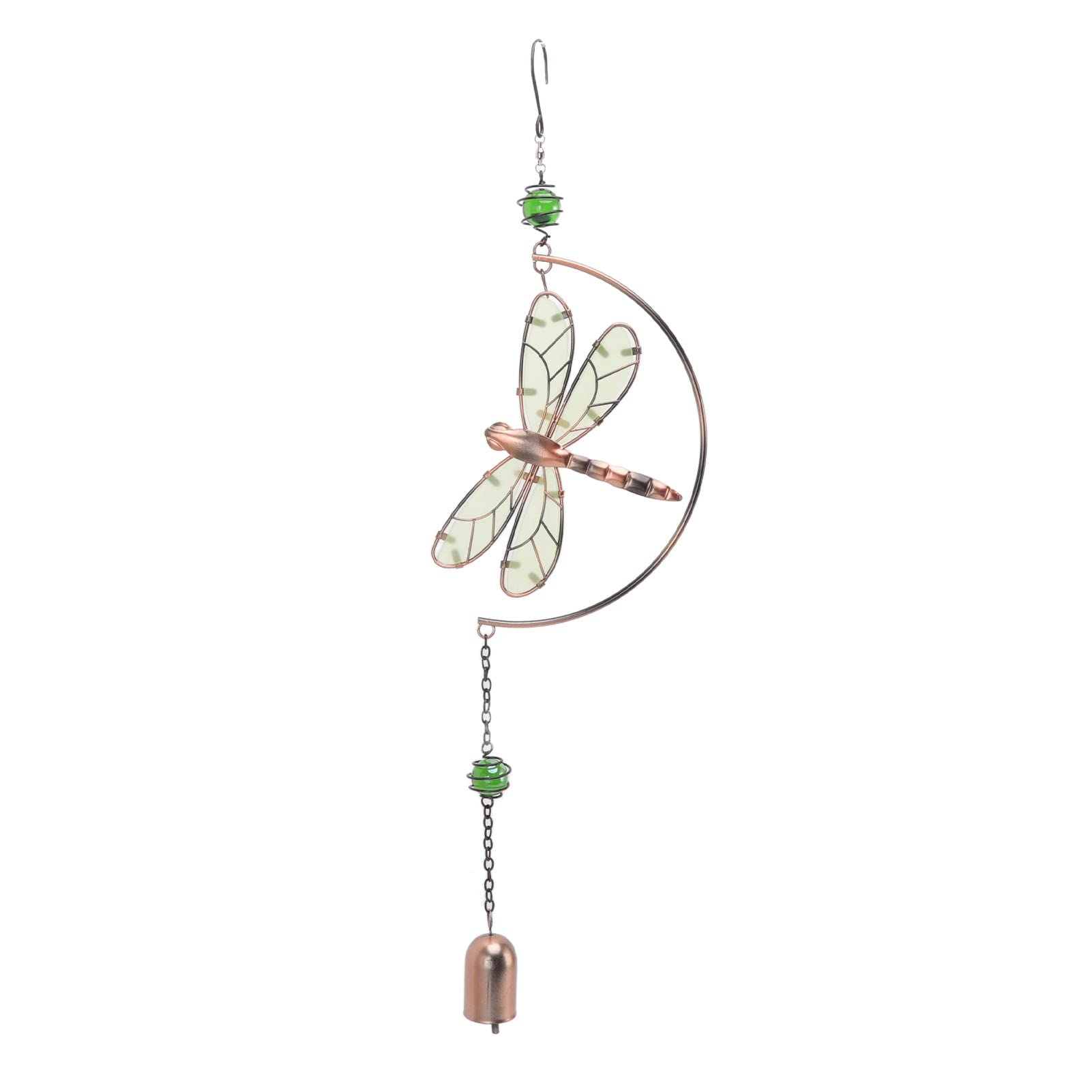 Dragonfly Wind Chimes Outdoor Decor - Waterproof Iron & Acrylic Wind Chime with Beautiful Melody for Garden, Patio, and Home Decoration - Perfect for Relaxing in Your Backyard or as a Housewarming Gift