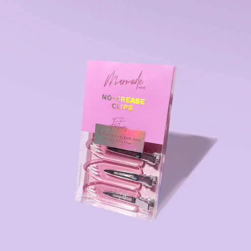 Mermade Hair No Crease Clips for Women - Seamless Hair Clips for Fine Hair, No Dent Hair Clips for Sleeping, Workout & Everyday Use