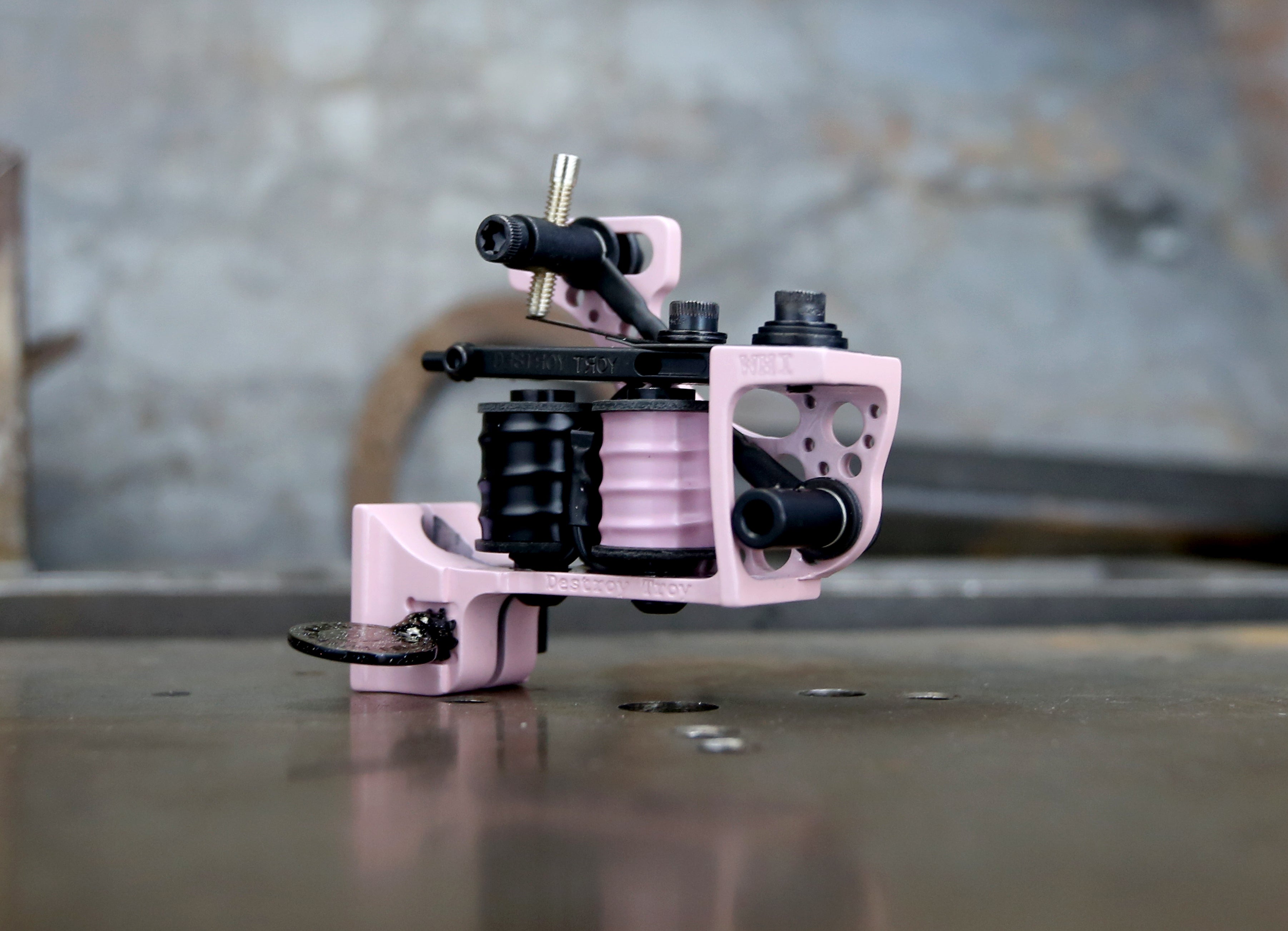 Limited Edition Destroy Troy Franklin Liner - Pink & Black | Authentic Collectible for Sports Fans & Memorabilia Collectors | Perfect for Game Day, Fan Displays & Gift Giving