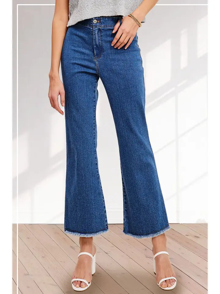 Flare Jeans for Women - High Waisted Stretch Denim Bootcut Pants | Perfect for Casual Wear, Office & Night Out