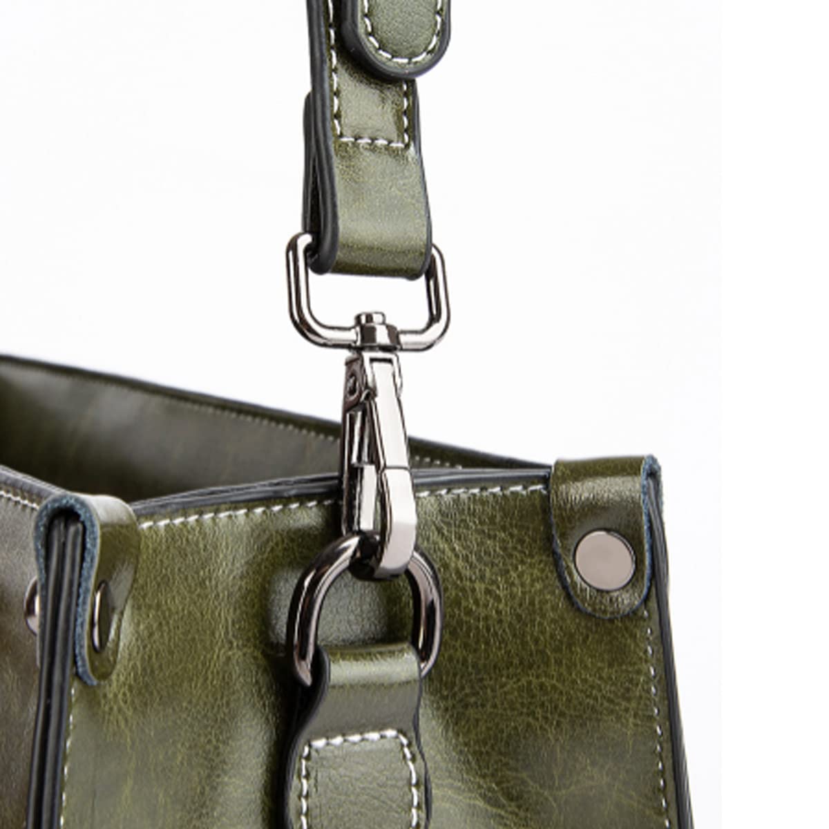 Stylish Women's Cow Leather Shoulder Bag - Vintage Top Handle Satchel Tote & Crossbody Purse for Work, Travel & Everyday Use