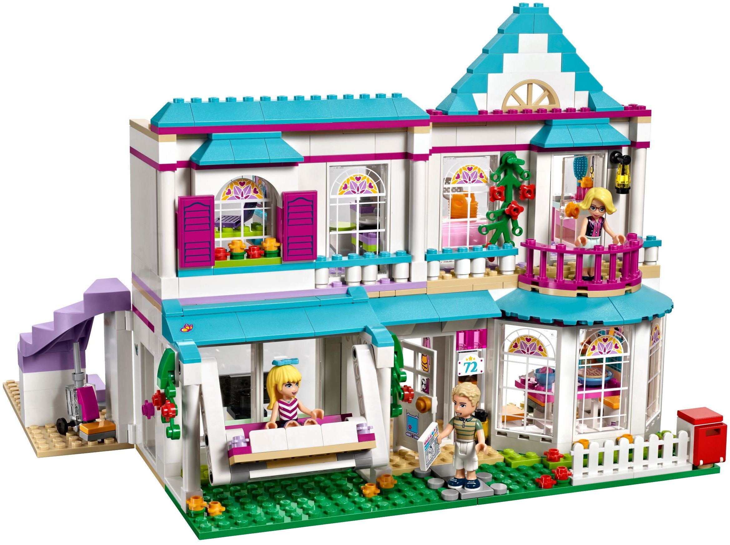 LEGO Friends Stephanie's House 41314 Building Toy Set - Creative Construction Playset for Kids, Perfect for Birthday Gifts & Pretend Play Scenes