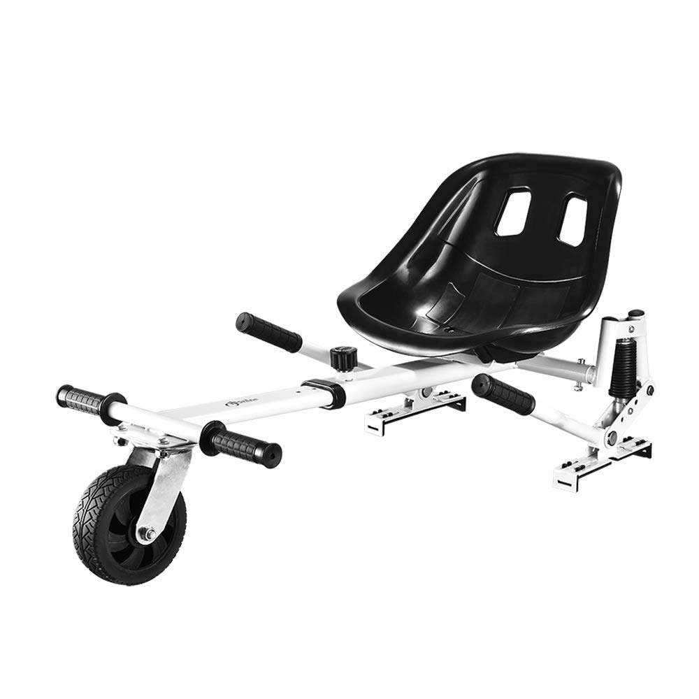 Kids Hoverboard Go Kart Seat Attachment - Adjustable Suspension for 6