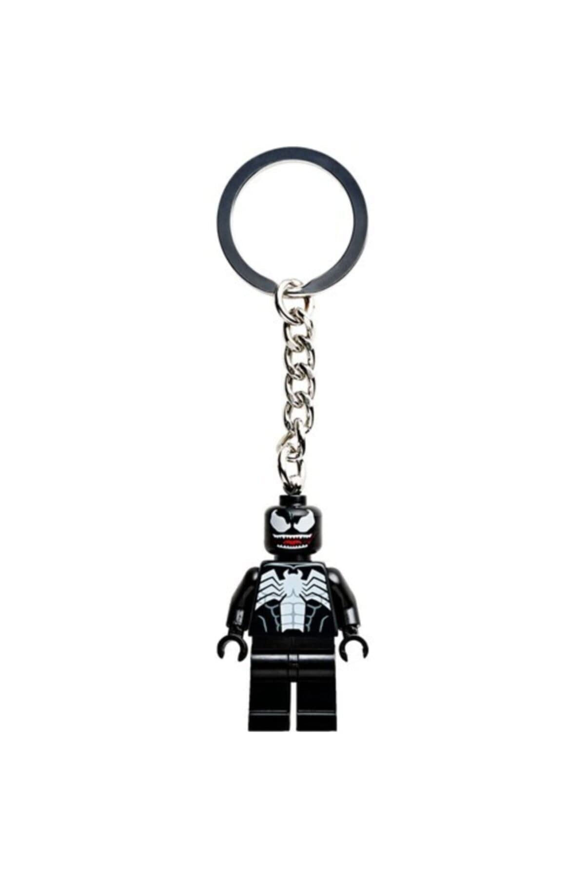 Marvel Lego Spider-Man Venom Keychain - Super Heroes Minifigure Collectible Toy (854006) | 2020 Edition | Perfect for Backpacks, Gifts & Superhero Fans