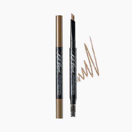 CLIO Auto Hard Eyebrow Pencil 0.31g - Waterproof & Long-Lasting Eyebrow Makeup for Natural Look - Perfect for Daily Use, Work, and Special Occasions
