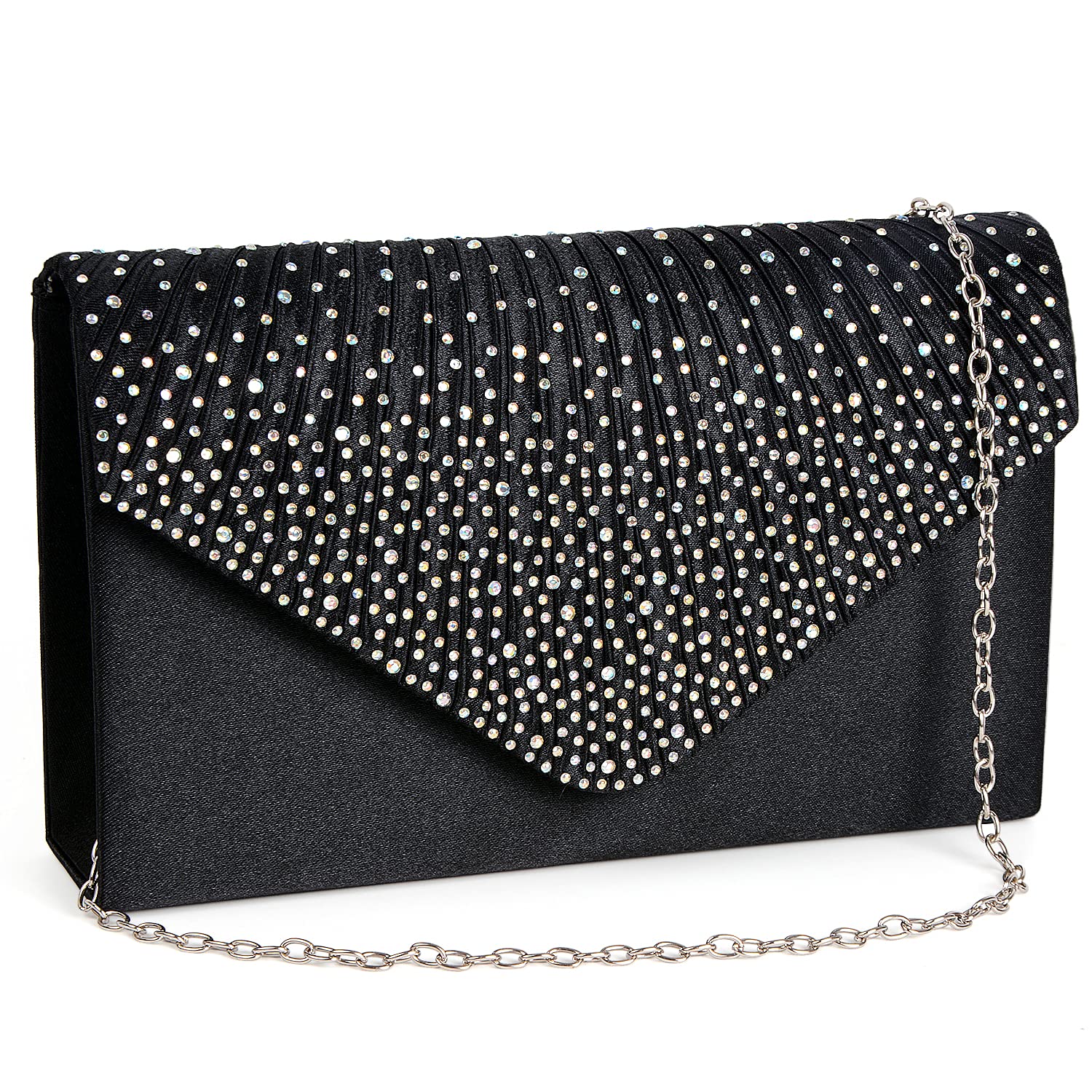 Elegant Women's Clutch Purse for Evening, Wedding, Party & Prom | Crossbody Handbag for Formal Events & Cocktail Nights | Perfect for Date Night, Bridal Shower & Special Occasions