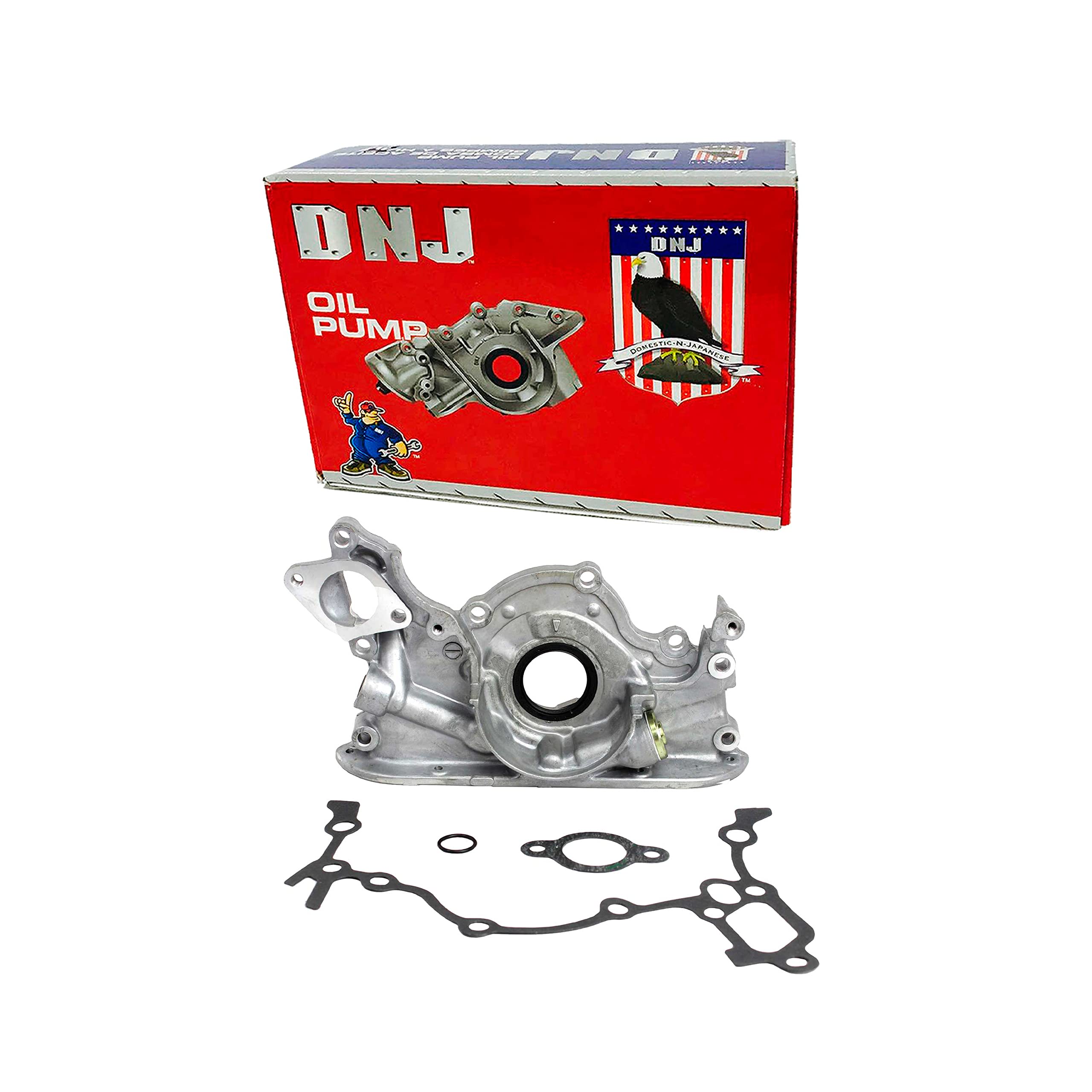 DNJ OP470 Oil Pump Housing Compatible with 1989-1995 Mazda 929 MPV 3.0L V6 18V SOHC 2954cc Engine - Replacement Part for Smooth Oil Circulation & Engine Protection