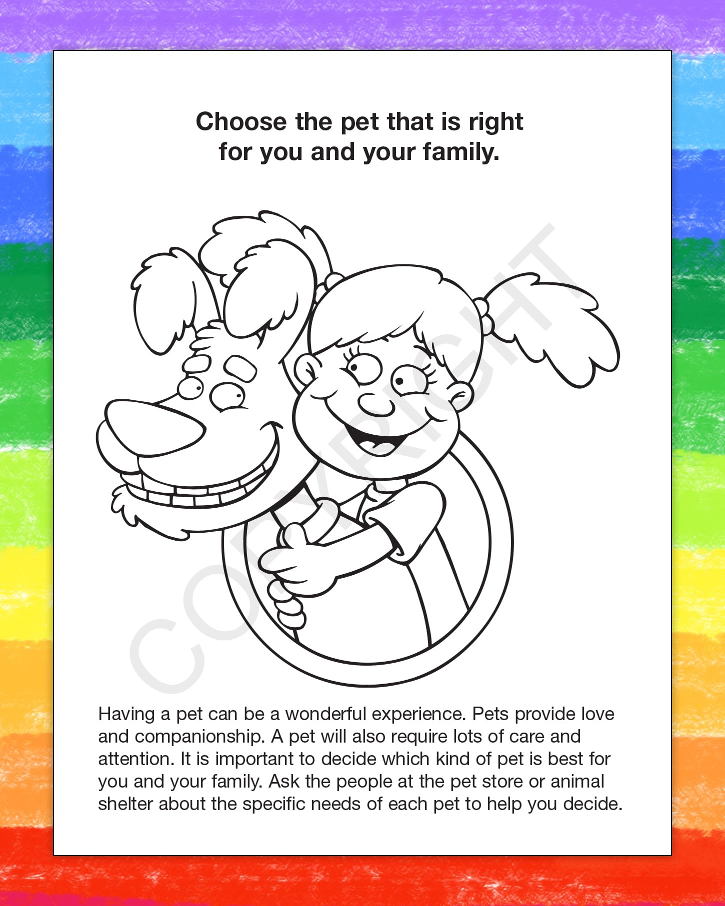 ZOCO Custom Kids Coloring Books - 250 Bulk Pack Without Crayons | Veterinary Coloring Activities for Children | Fun Educational Gifts for Kids, Birthday Parties & Veterinary Clinic Waiting Rooms