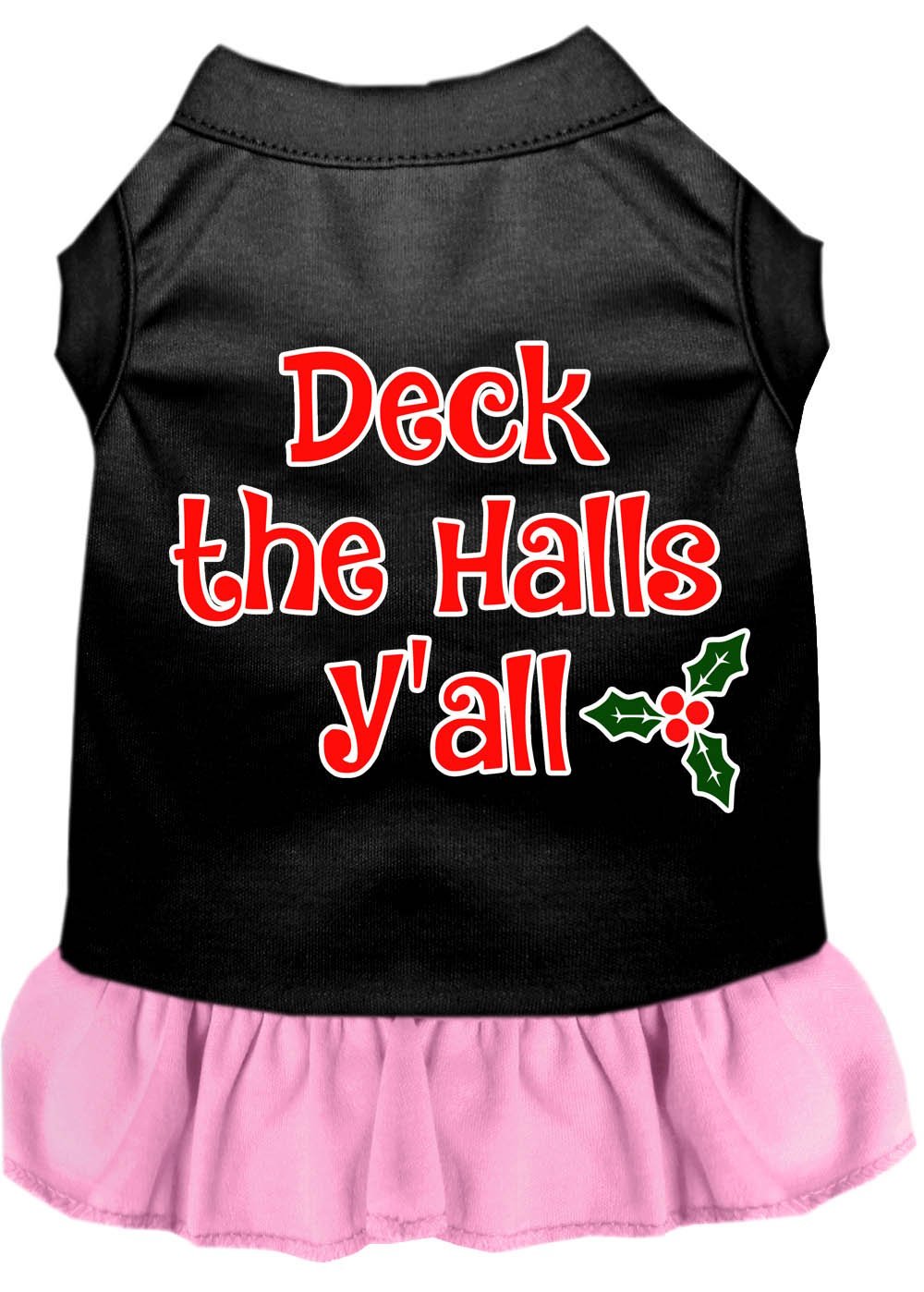 Deck the Halls Y'all Dress in Many Colors - Stylish & Vibrant Holiday Outfit for Christmas Parties & Festive Gatherings