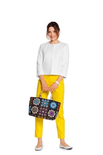 Burda Style Sewing Pattern 7263 - DIY Tote Bags & Handbags for Women | Fashionable & Customizable Bag Making Kit for Crafters & Sewing Enthusiasts | Perfect for Shopping, Work & Everyday Use