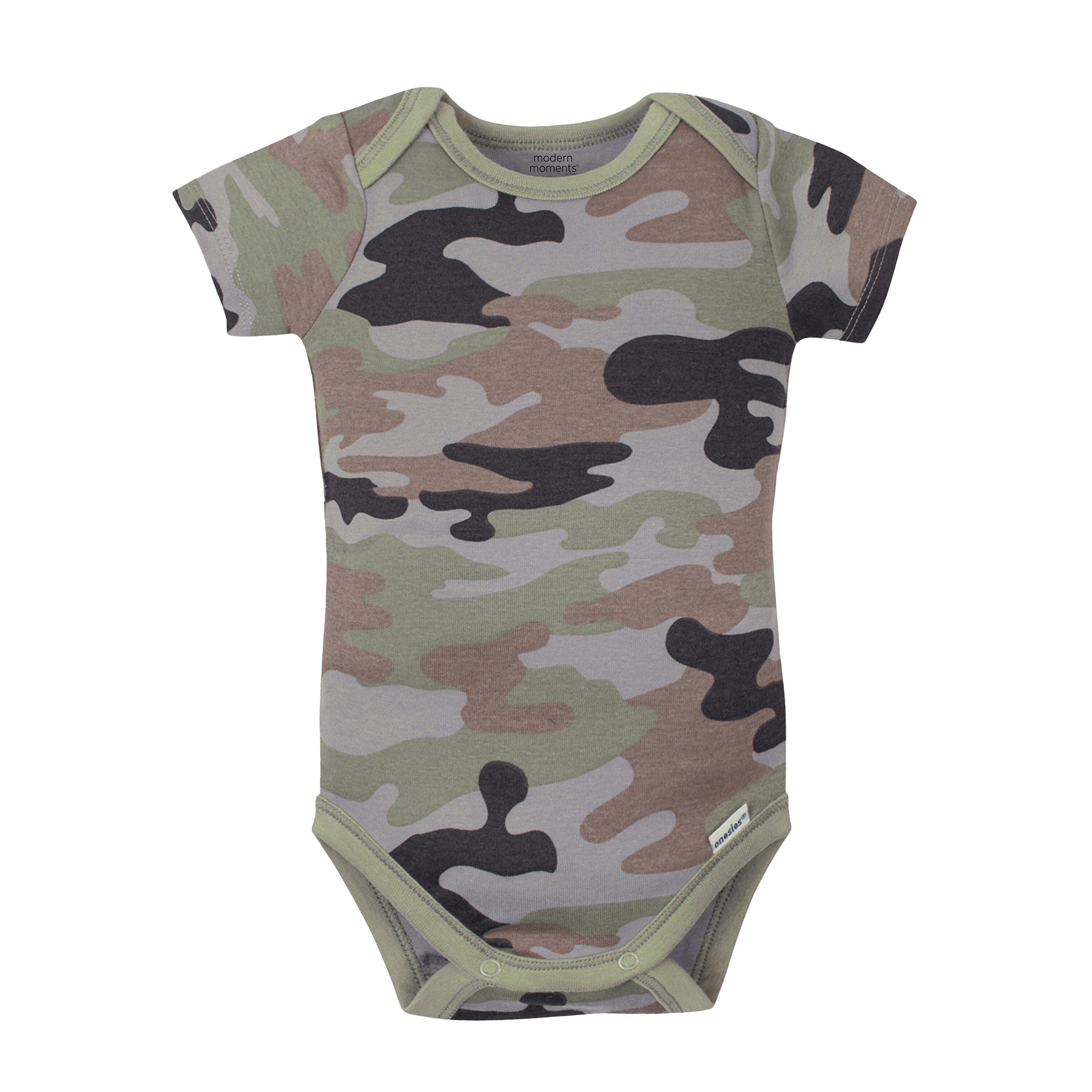 4 Pack Baby Boys Short Sleeve Bodysuits - Soft Cotton Onesies with Dinosaur Fossil Prints - Perfect for Playtime, Daycare & Family Outings