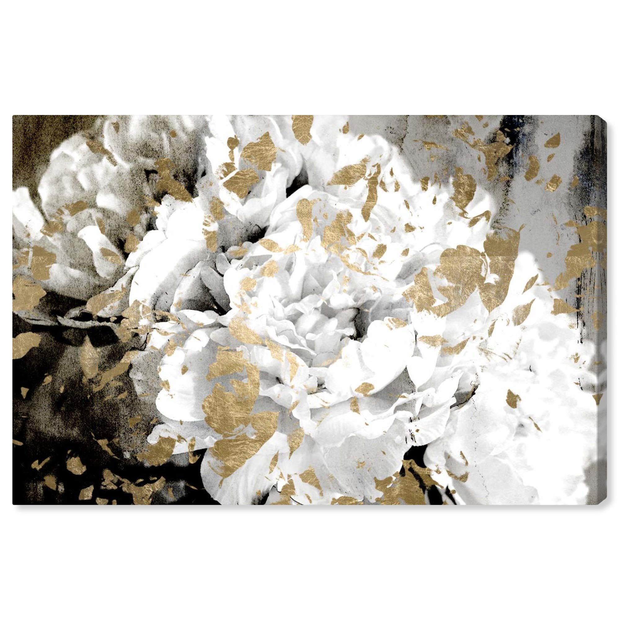 Floral and Botanical Wall Art Canvas Prints 'Petals in The Wind' - Handmade Home Decor for Living Room, Bedroom & Office - Nature Inspired Floral Paintings for Modern Interior Design