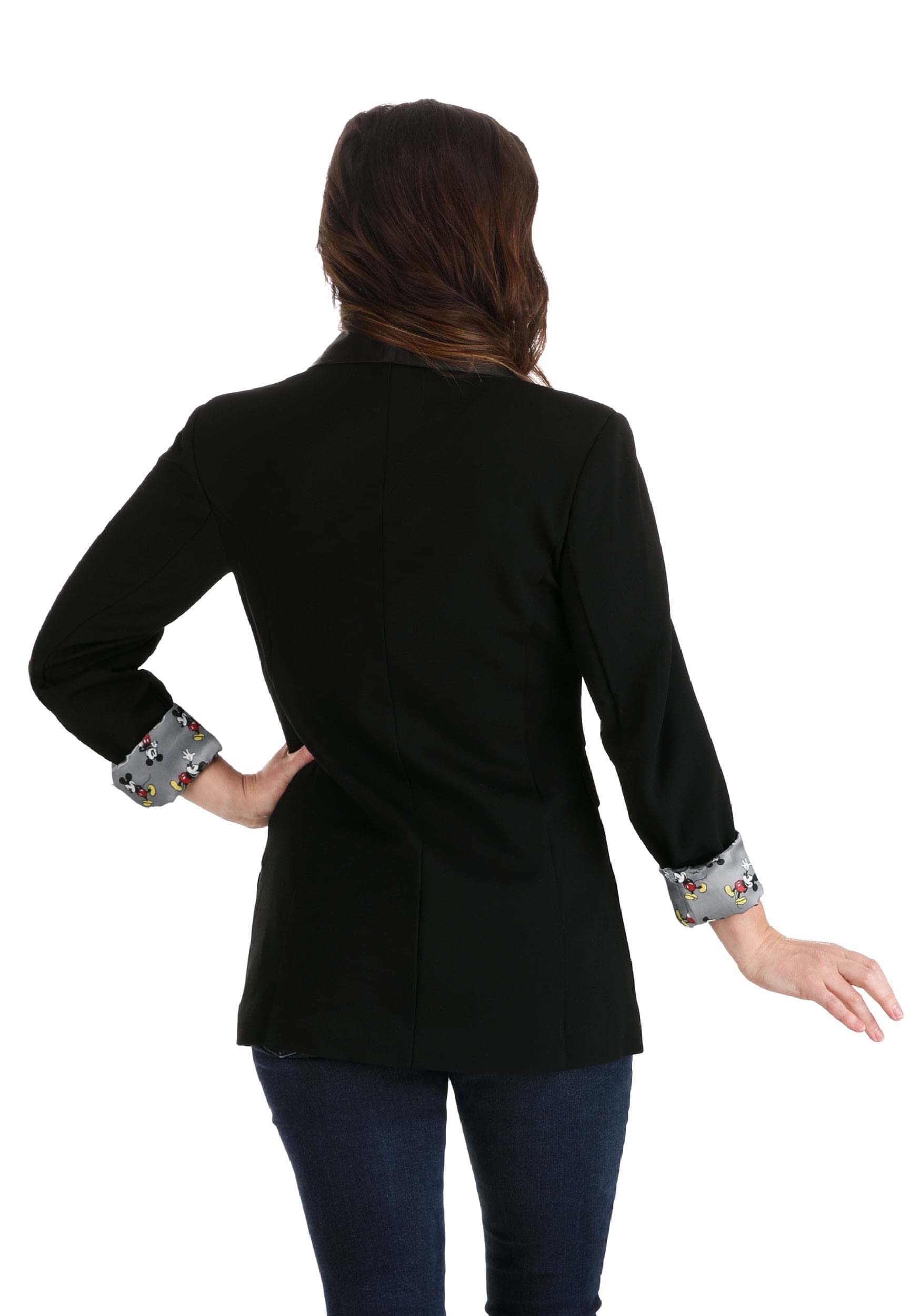 Disney Mickey Mouse Women's Blazer Jacket - Stylish Casual & Office Wear for Women - Perfect for Work, Parties, and Everyday Outfits