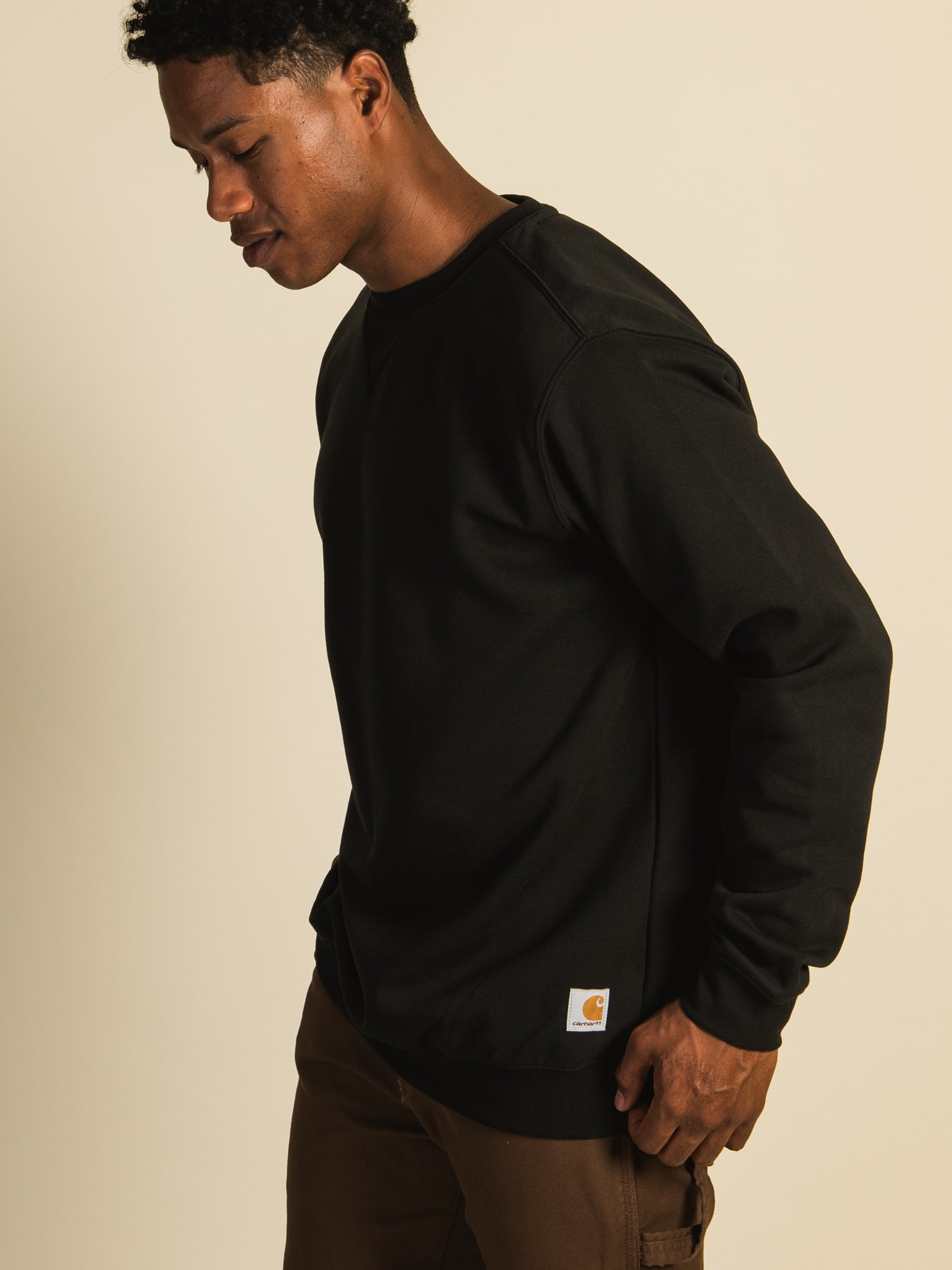 Carhartt Loose Fit Midweight Crewneck Sweatshirt for Men - Comfortable Workwear & Casual Wear for Everyday Use