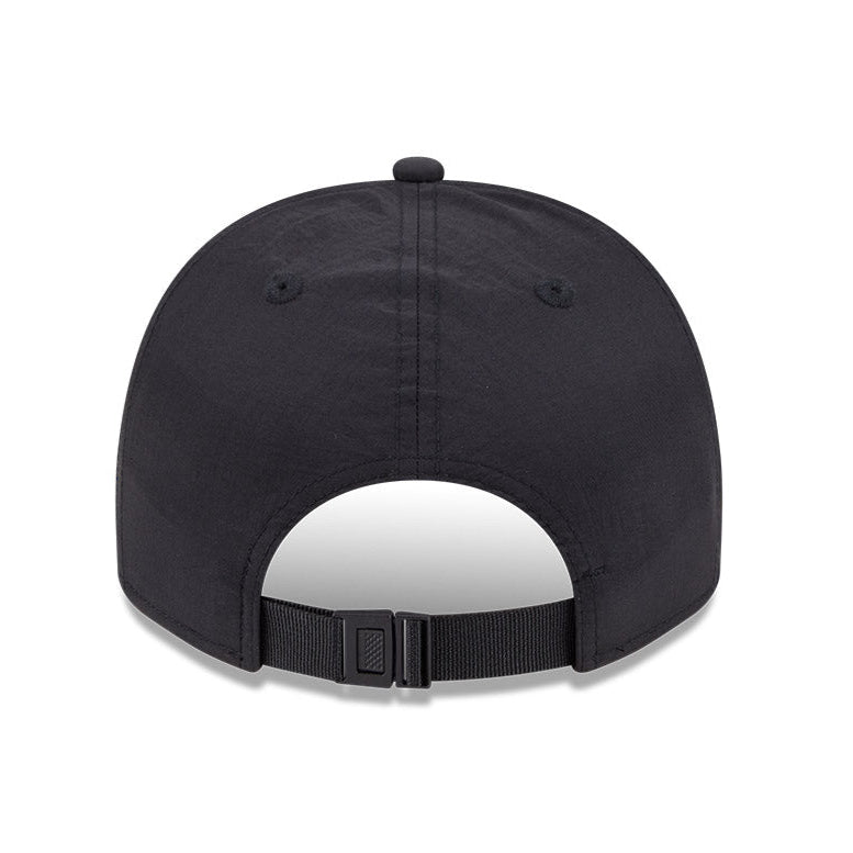 New Era Oakland Athletics Strapback Hat - Black Nylon Golf & Casual Wear for Men & Women | Perfect for Golfing, Outdoor Sports & Everyday Fashion