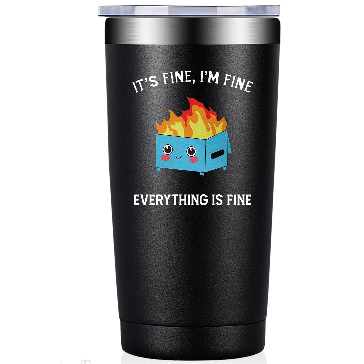 Fufandi 20oz Inspirational Tumbler - Motivational Gifts for Men & Women, Thank You Present for Coworkers, Boss or Teacher - Perfect Christmas, Birthday & Appreciation Gift - Great for Office, Home & Travel Use