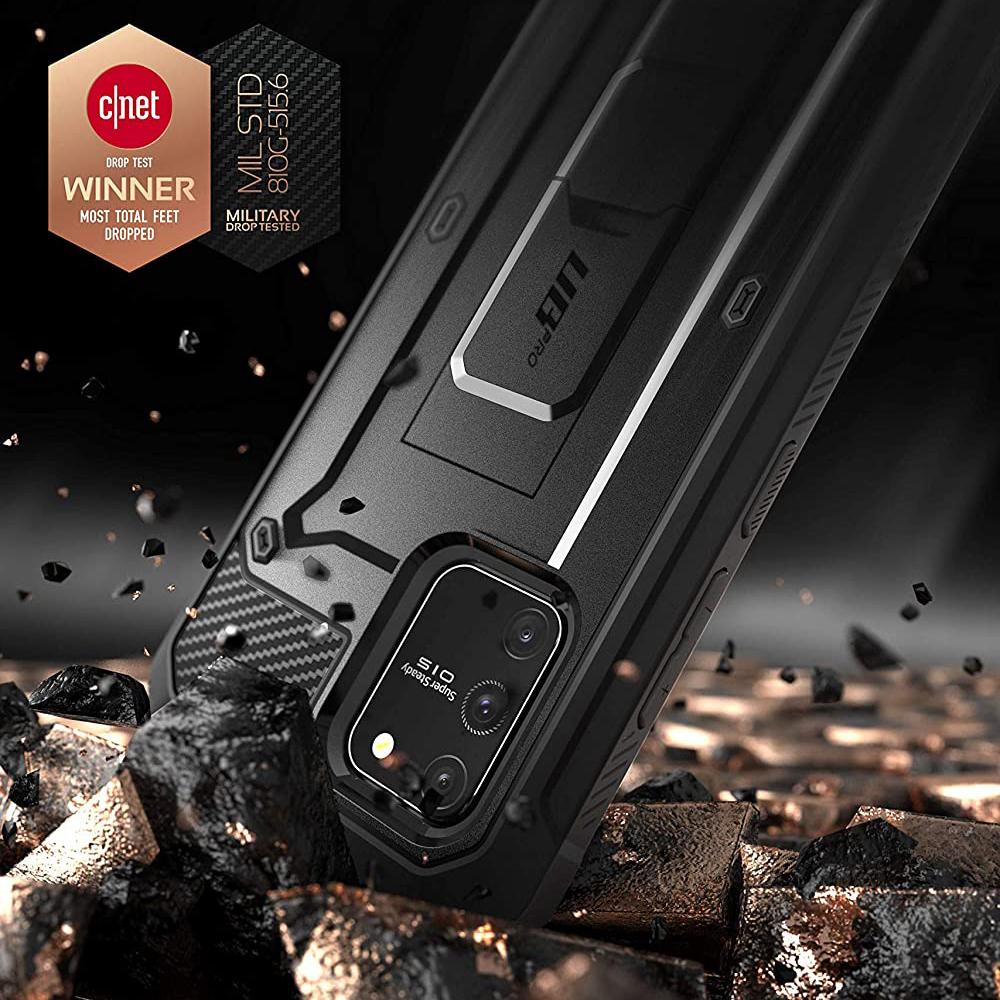 Galaxy S10 Lite Unicorn Beetle Pro Full Body Rugged Holster Case - Black | Heavy Duty Protection for Drops & Shock | Perfect for Outdoor, Work & Active Lifestyles