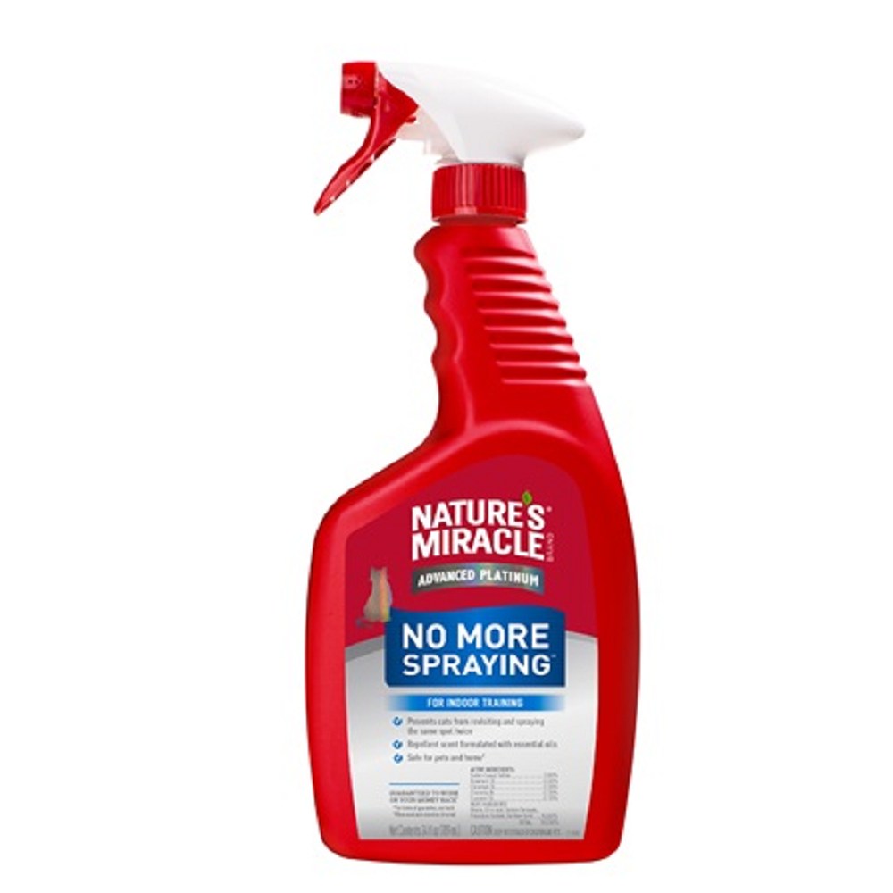 Natural Cat Repellent Spray - Advanced No More Spraying Formula for Indoor & Outdoor Use | Safe & Effective Pet Training Aid for Furniture, Plants & Home Protection
