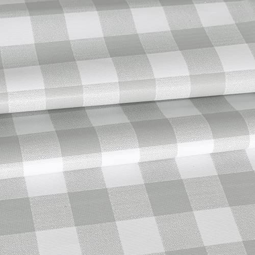 Silver Grey and White Checkered