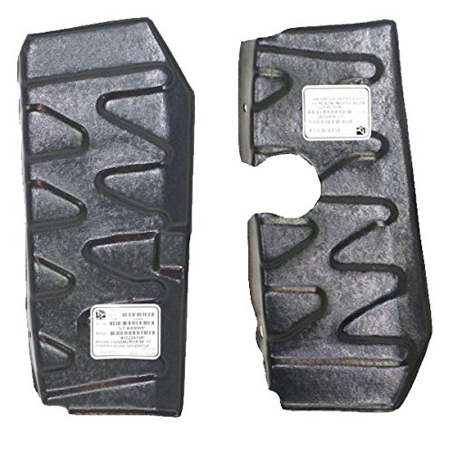 06-11 Kia Rio & Rio5 Front Engine Splash Shield Under Cover - Left & Right Set Pair - Durable Protection for Wet Roads & Off-Road Driving