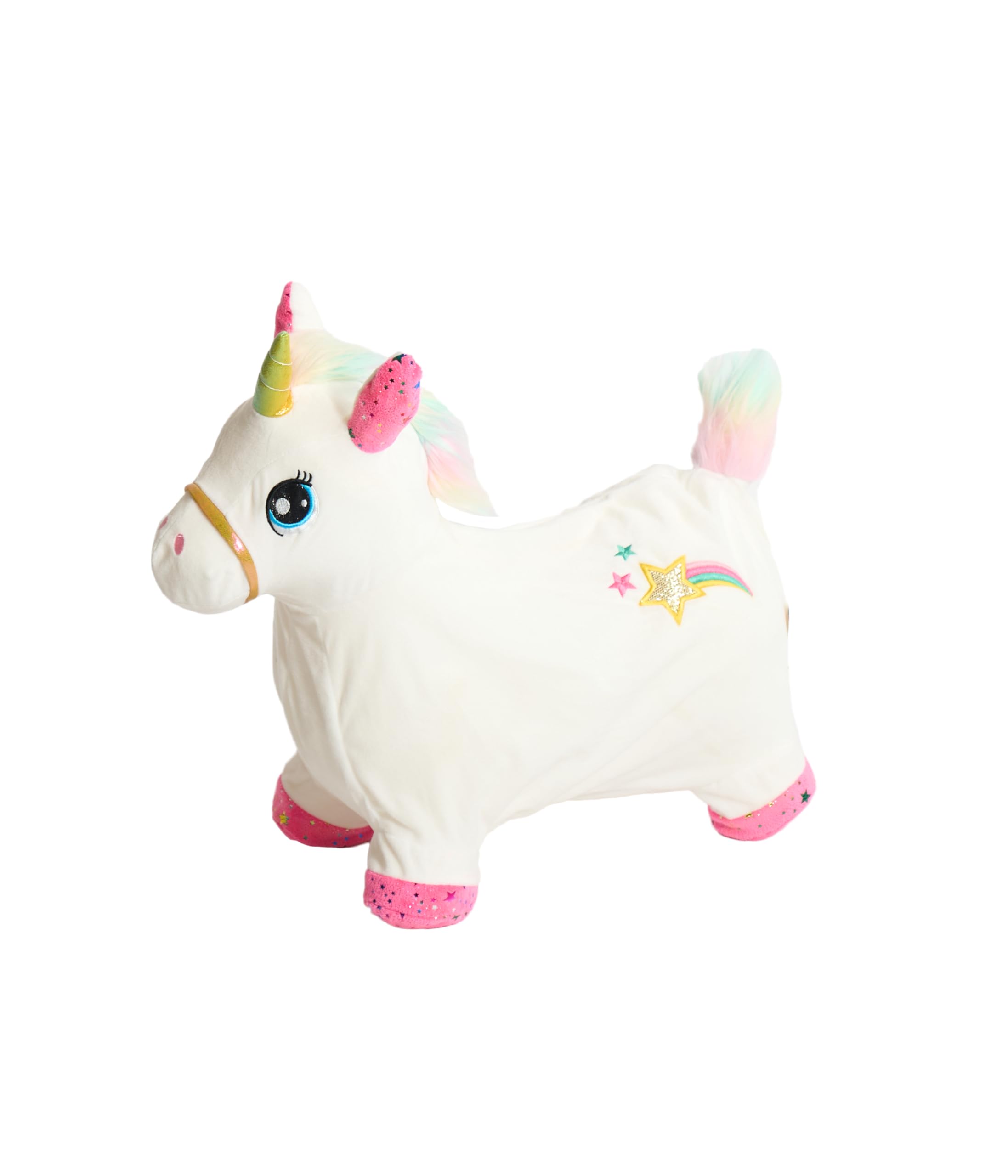 Bayer Chic 2000 Inflatable Unicorn Pool Float with Air Pump, Multi-Color - Perfect for Summer Pool Parties, Beach Vacations & Backyard Relaxation
