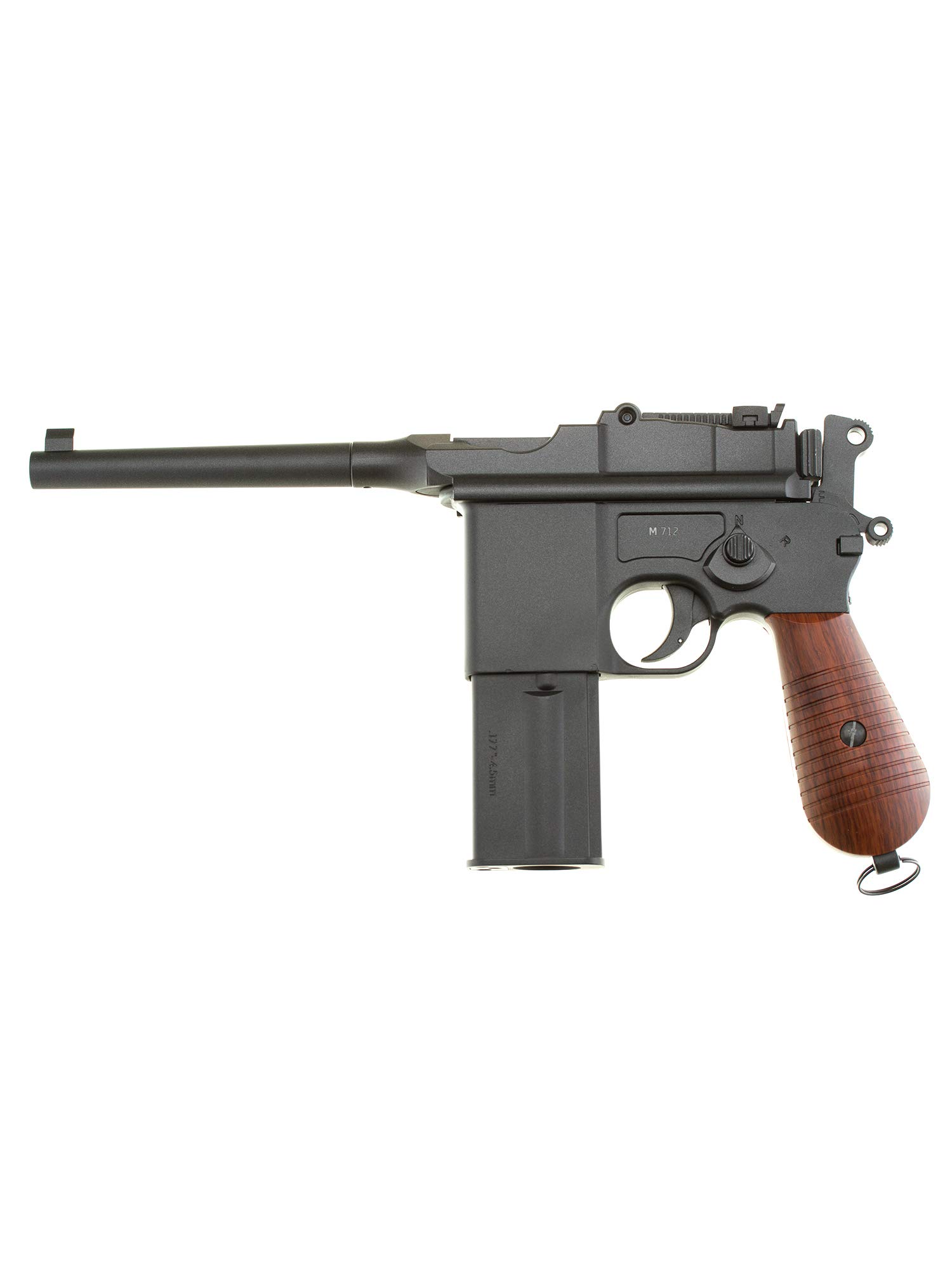 Gletcher M712 .177 CO2 Blowback BB Gun Air Pistol - Realistic Replica for Target Shooting, Training & Outdoor Fun | Perfect for Backyard Practice, Airsoft Games & Collectors