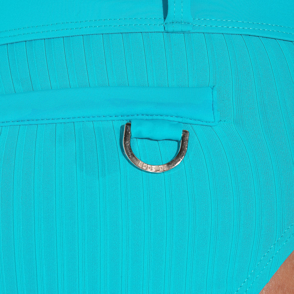 Code 22 Sitges Men's Enhancing Swim Brief - 25011 Aqua Blue - Comfortable & Supportive Swimwear for Beach, Pool & Water Sports
