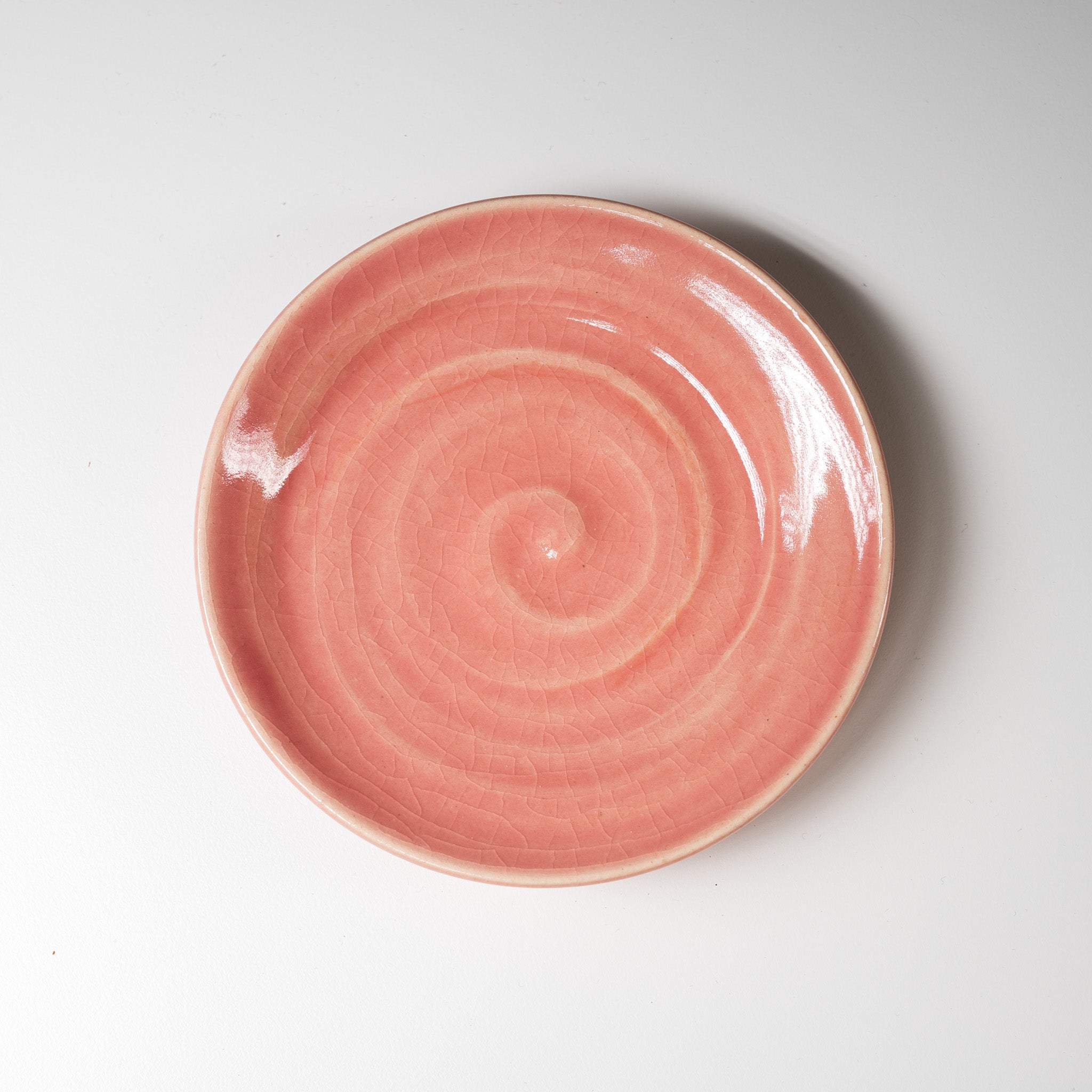 NINSHU 13 cm Single Plate - Omuro Cherry Blossom Design, Japanese Style Ceramic Dish for Sushi, Desserts & Appetizers | Perfect for Home Dining, Parties & Gifts
