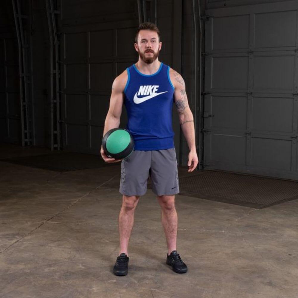 Body Solid Tools Medicine Balls BSTMB - Premium Weighted Exercise Balls for Strength Training, CrossFit, Yoga & Home Gym Workouts - Perfect for Fitness Enthusiasts & Athletes