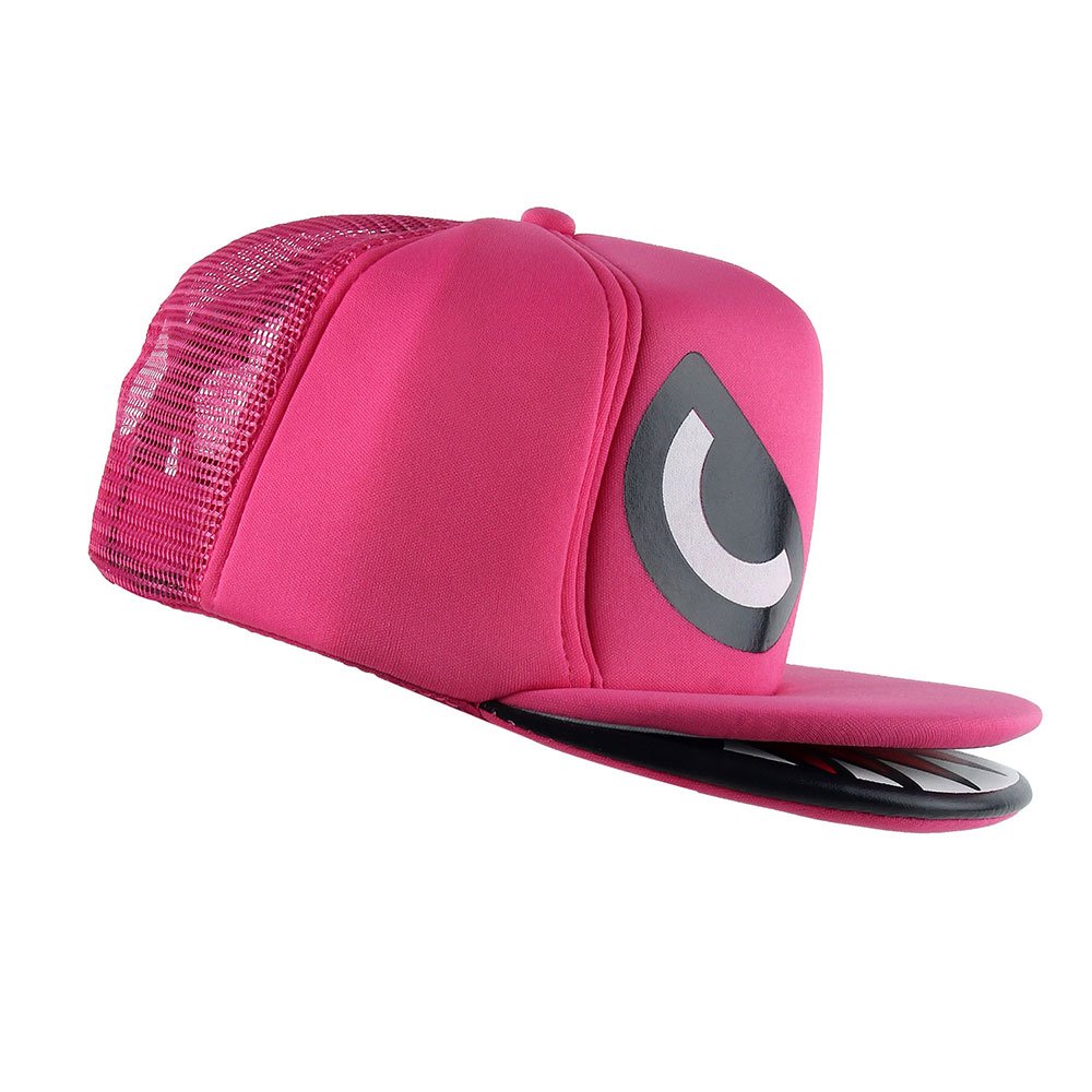 Locomo Shark Teeth Double Brim Trucker Hat - Adjustable Snapback Cap for Men & Women - Perfect for Outdoor Activities, Fishing, and Sports Events