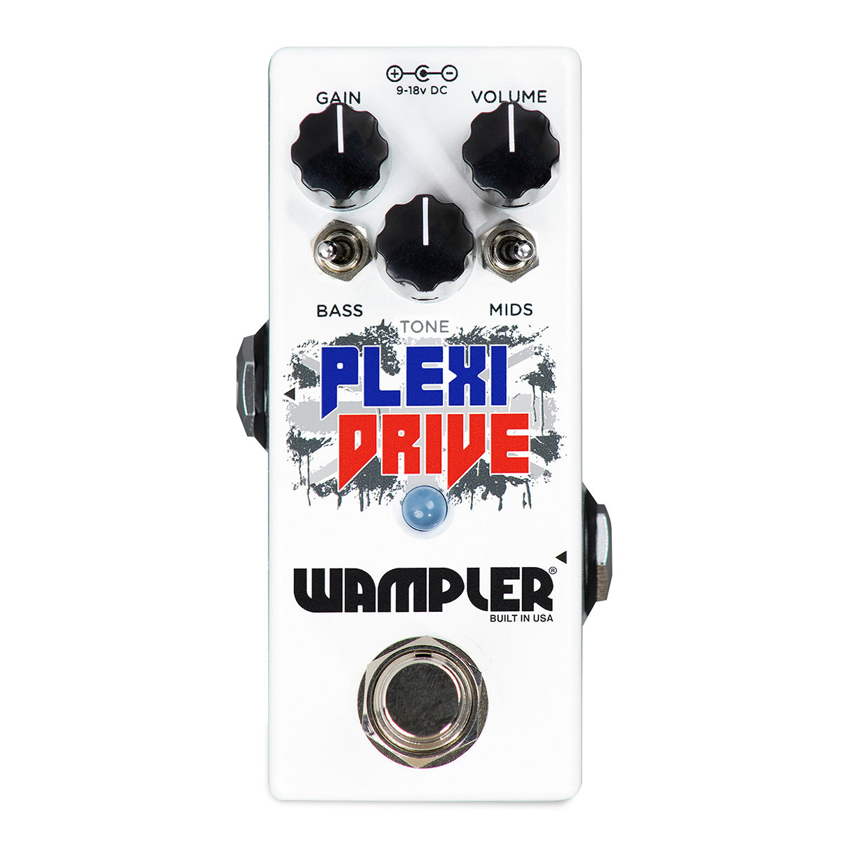 Wampler Plexi Drive Mini Overdrive Guitar Pedal - British-Inspired Tone for Blues & Rock - Perfect for Stage & Studio Use
