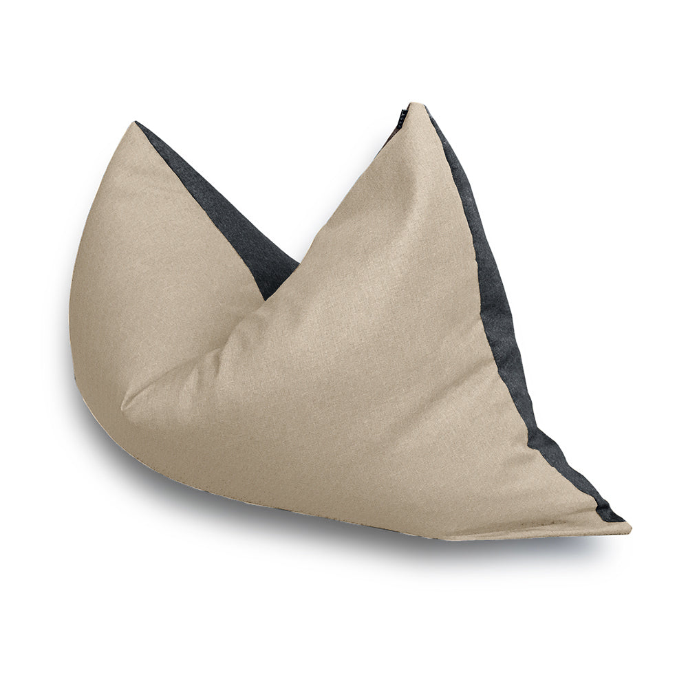 Polly Bean Bag Chair - Soft & Comfortable Blue Bean Bag for Kids & Adults - Perfect for Living Room, Bedroom, Playroom & Dorm Decor