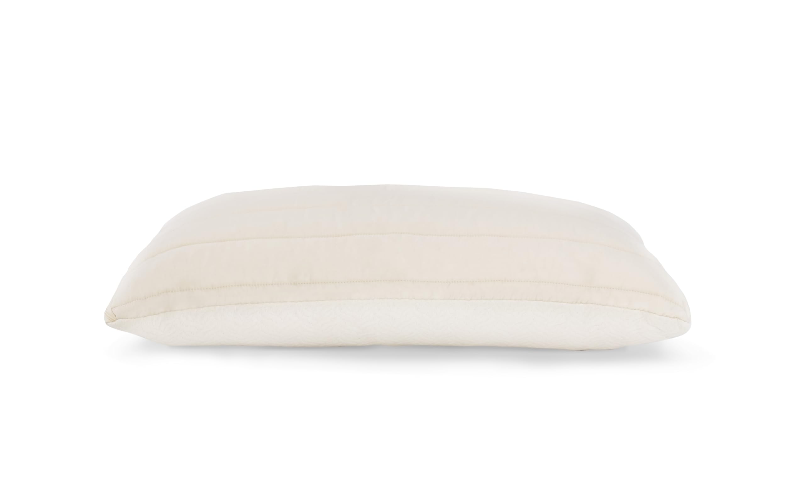 **Naturepedic 2-in-1 Organic Latex Pillow - King Size Adjustable Fill Luxury Bed Pillow for Back & Neck Pain Relief - Perfect for Side Sleepers, Stomach Sleepers & Back Pain Sufferers**
