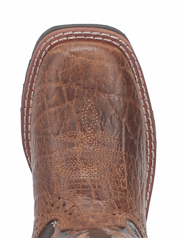 Dan Post DPC2986 & DPC3986 Kids' Western Cowboy Boots - Square Toe, Rust Color - Perfect for Rodeo, Playtime & Country Style Outfits