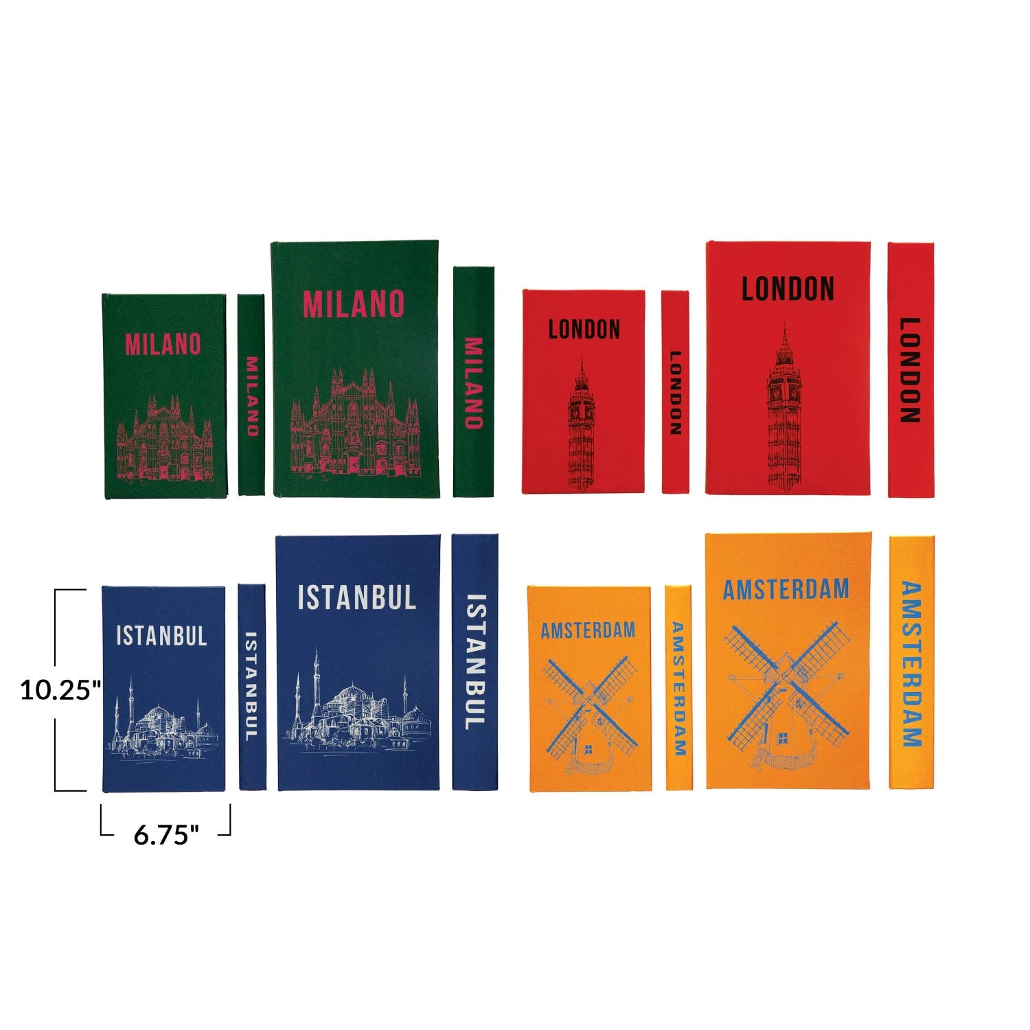 Book Box Istanbul - Premium Book Storage & Decorative Organizer for Home, Office & Library | Perfect for Book Lovers & Collectors