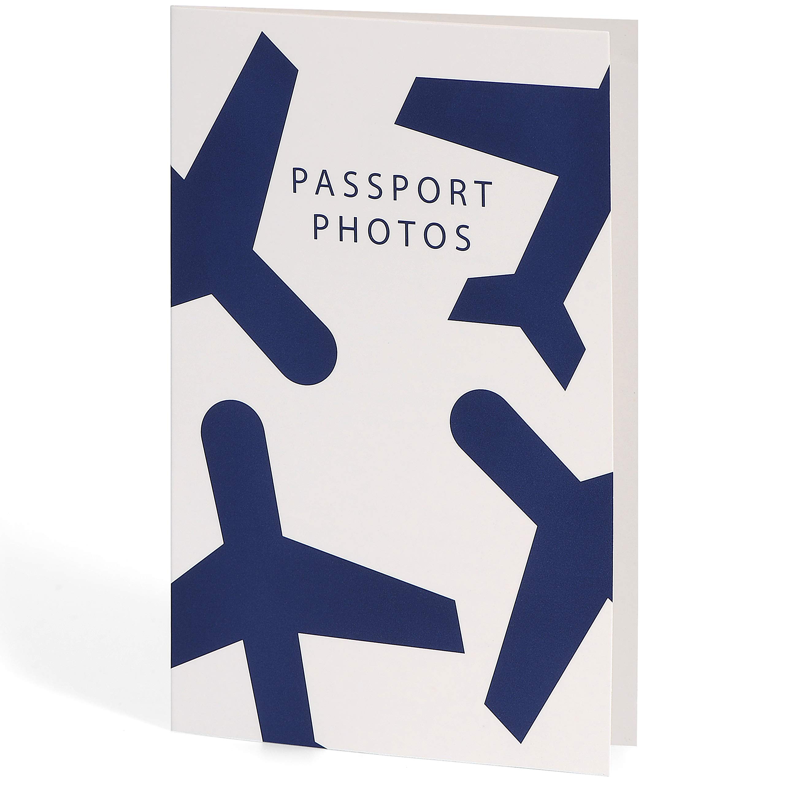 LOSTRONAUT 150-Pack Passport Photo Organizer Folder with Pockets & Compartments - 2x2 Print Picture Display Travel Document Holder - Small Business Office Supplies - Perfect for Passport Photos, Visa Applications & Travel Organization