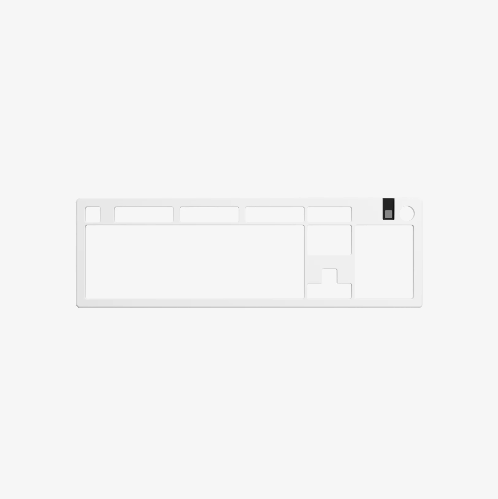 GMMK 3 Mechanical Keyboard Top Frame Replacement - Compatible with GMMK 3 Custom Keyboards - Durable Aluminum Frame for Gaming & Typing - Perfect for PC, Mac & Office Setup