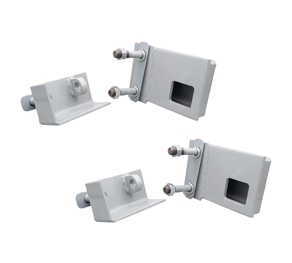Mytee Products (2 Pack) Heavy Duty Bolt-On Shipping Container Lock Box - High Security Cargo Lock for Trucks, Trailers & Storage | Weatherproof & Anti-Theft Protection