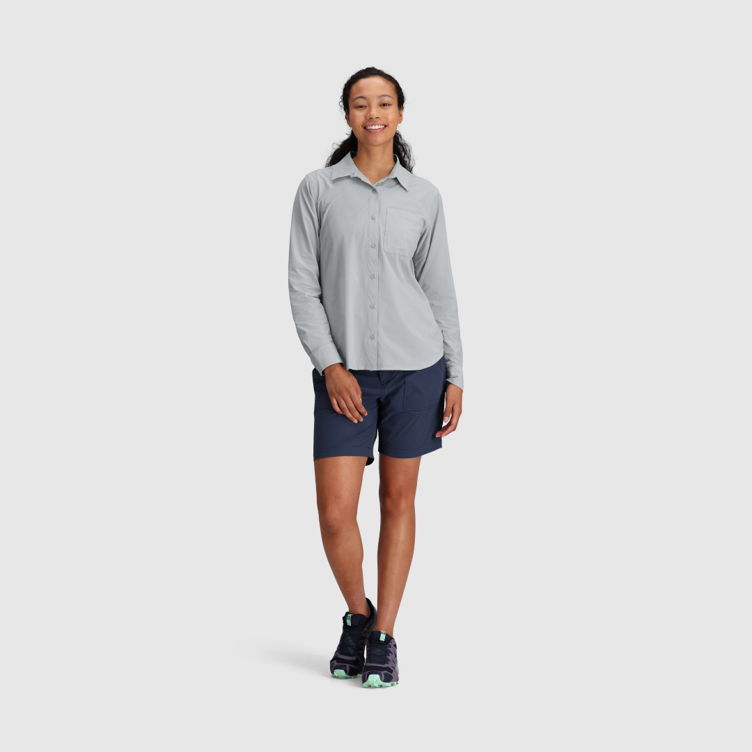 Astroman Women's UPF 50+ Long Sleeve Sun Shirt - Lightweight Breathable UV Protection Shirt for Hiking, Fishing & Outdoor Activities
