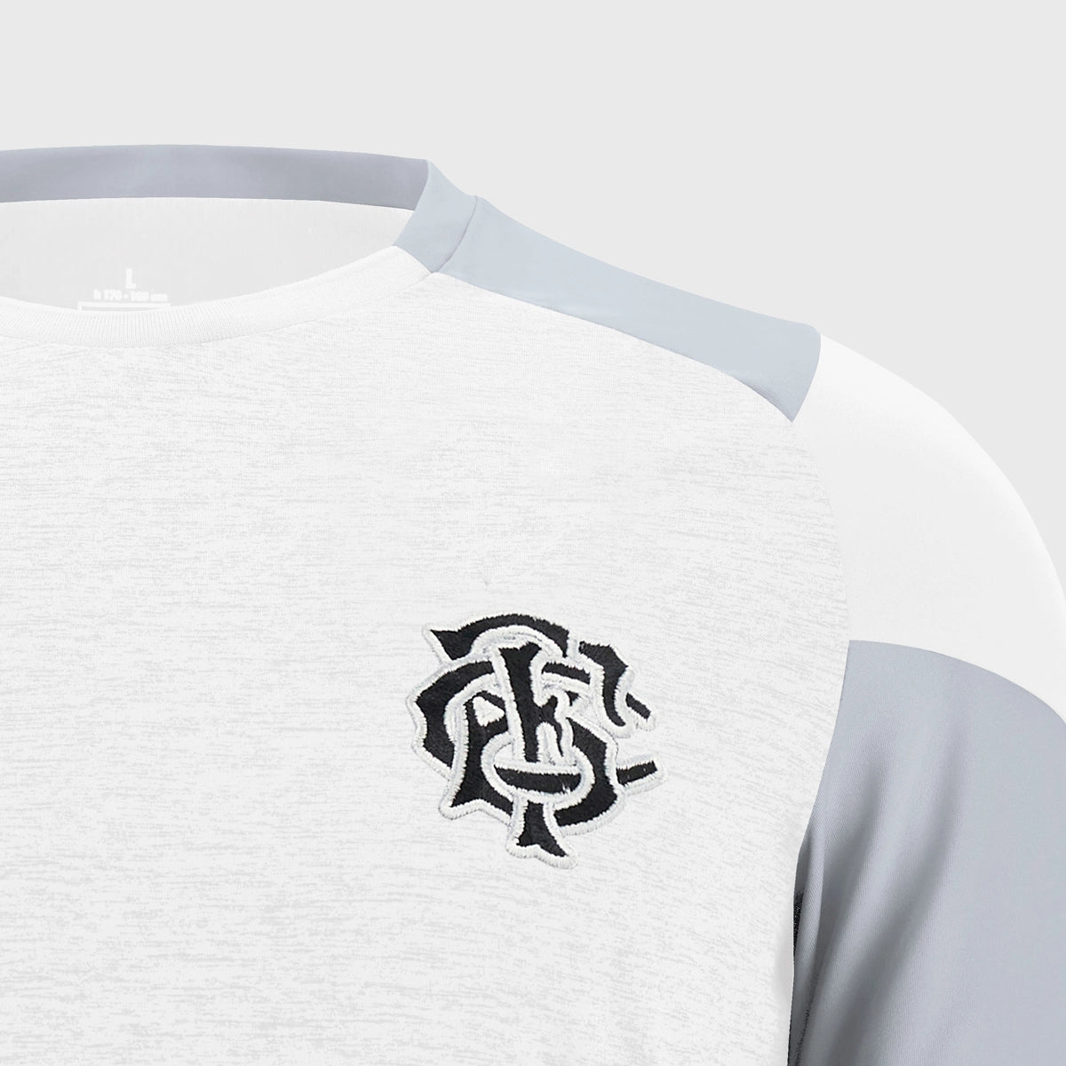 Macron Barbarians Rugby Poly Dry Performance Tee - White 2025 | Moisture-Wicking Rugby Shirt for Training & Matches