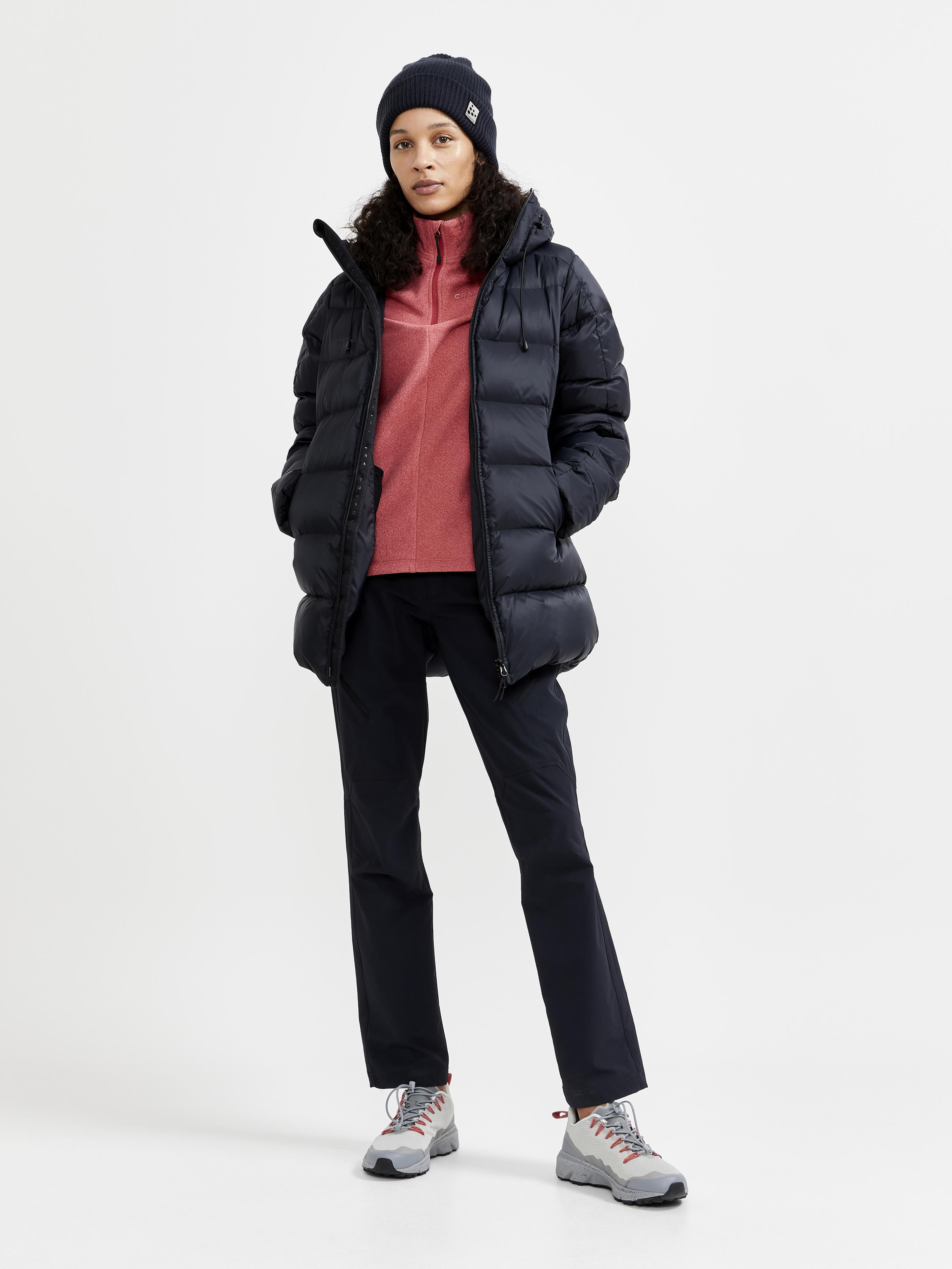 Women's CORE Edge Thermal Midlayer Jacket - Lightweight Fleece Lining for Cold Weather Hiking & Outdoor Activities