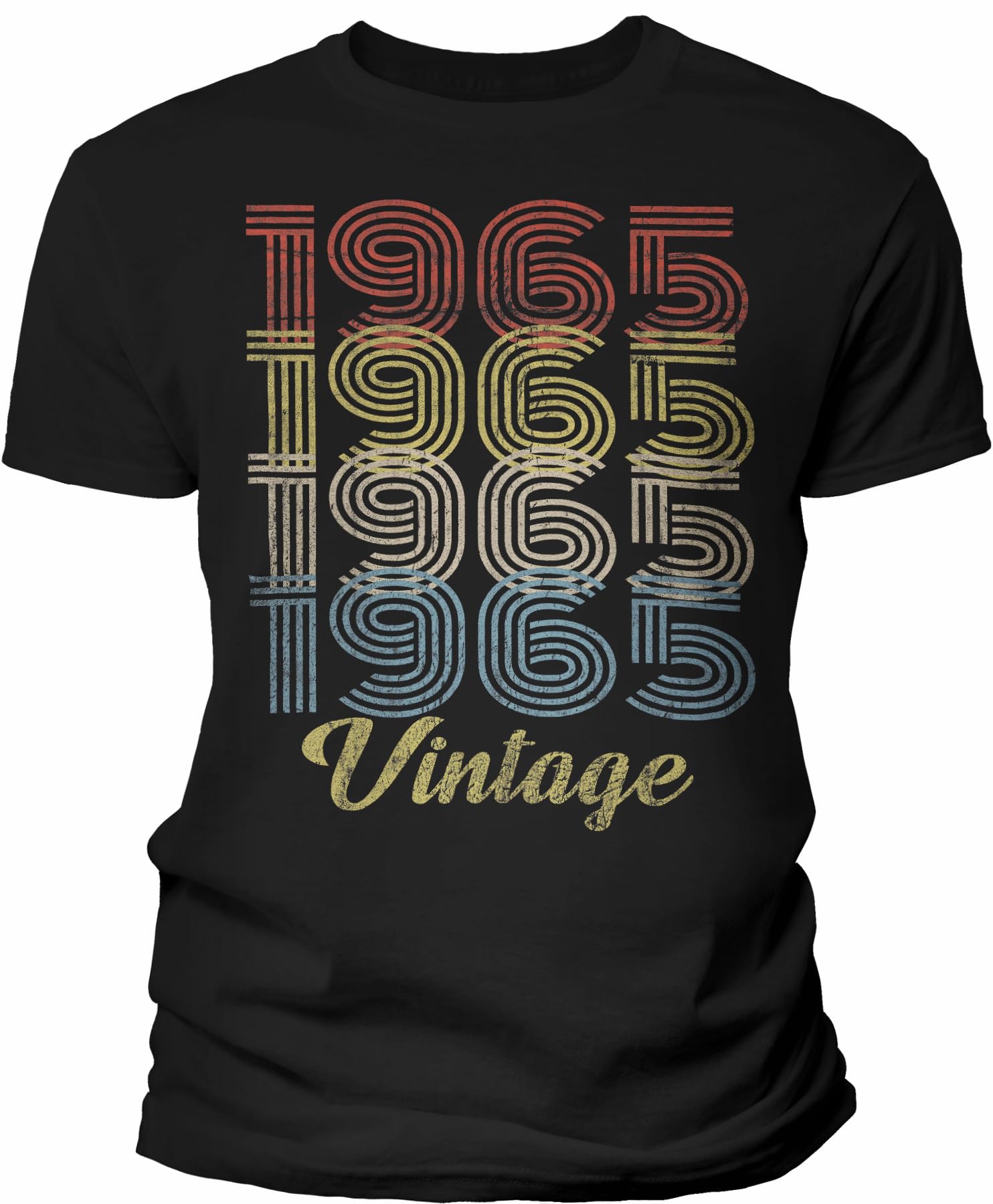 Vintage 1965 Retro 60th Birthday Gift for Men - Classic 60th Birthday T-Shirt - Perfect for Milestone Celebrations & Nostalgic Parties