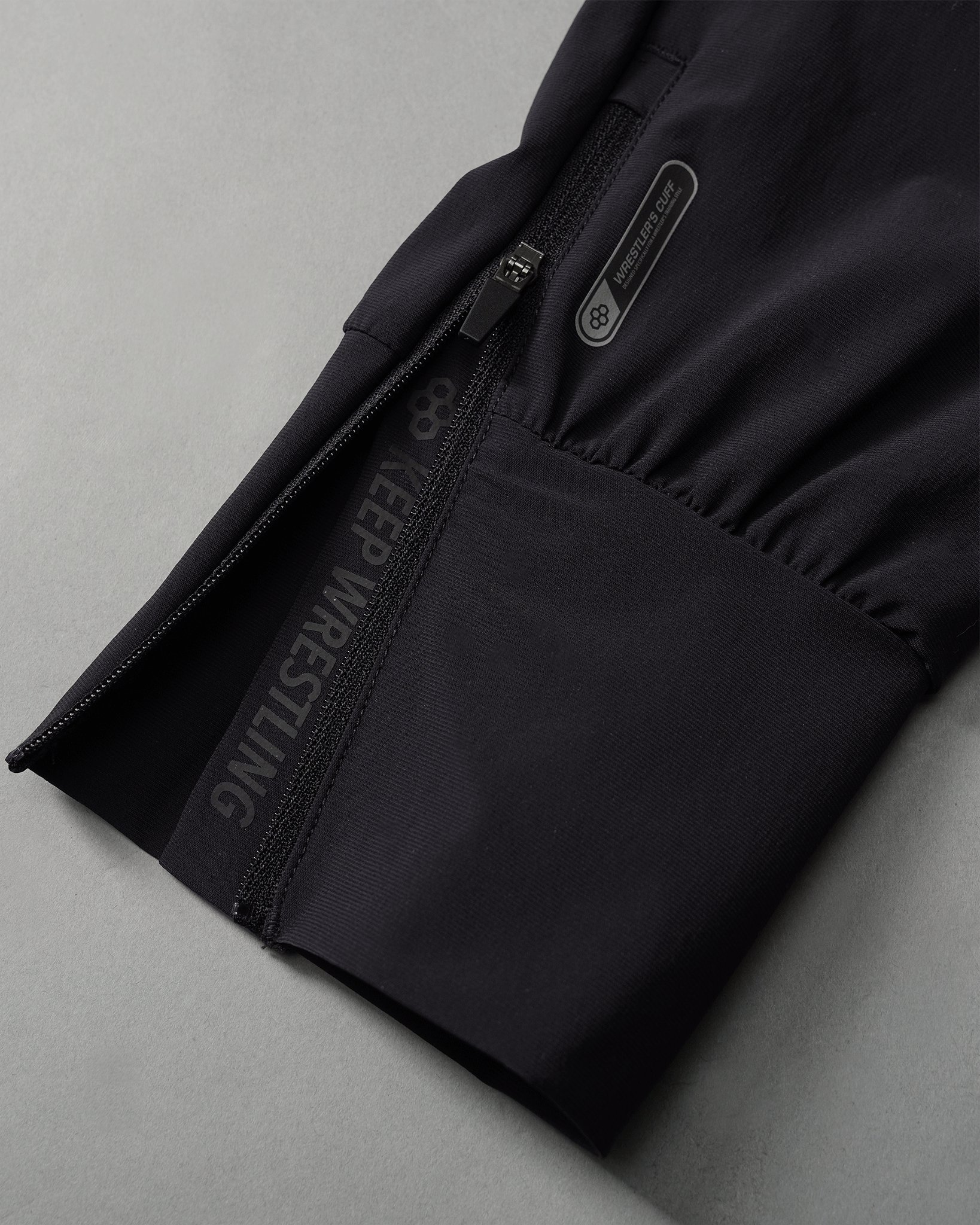 RUDIS Lightweight Tech Jogger Pants for Men - Breathable Athletic Running Pants with Stretch Waistband - Perfect for Gym, Workout & Casual Wear - Black