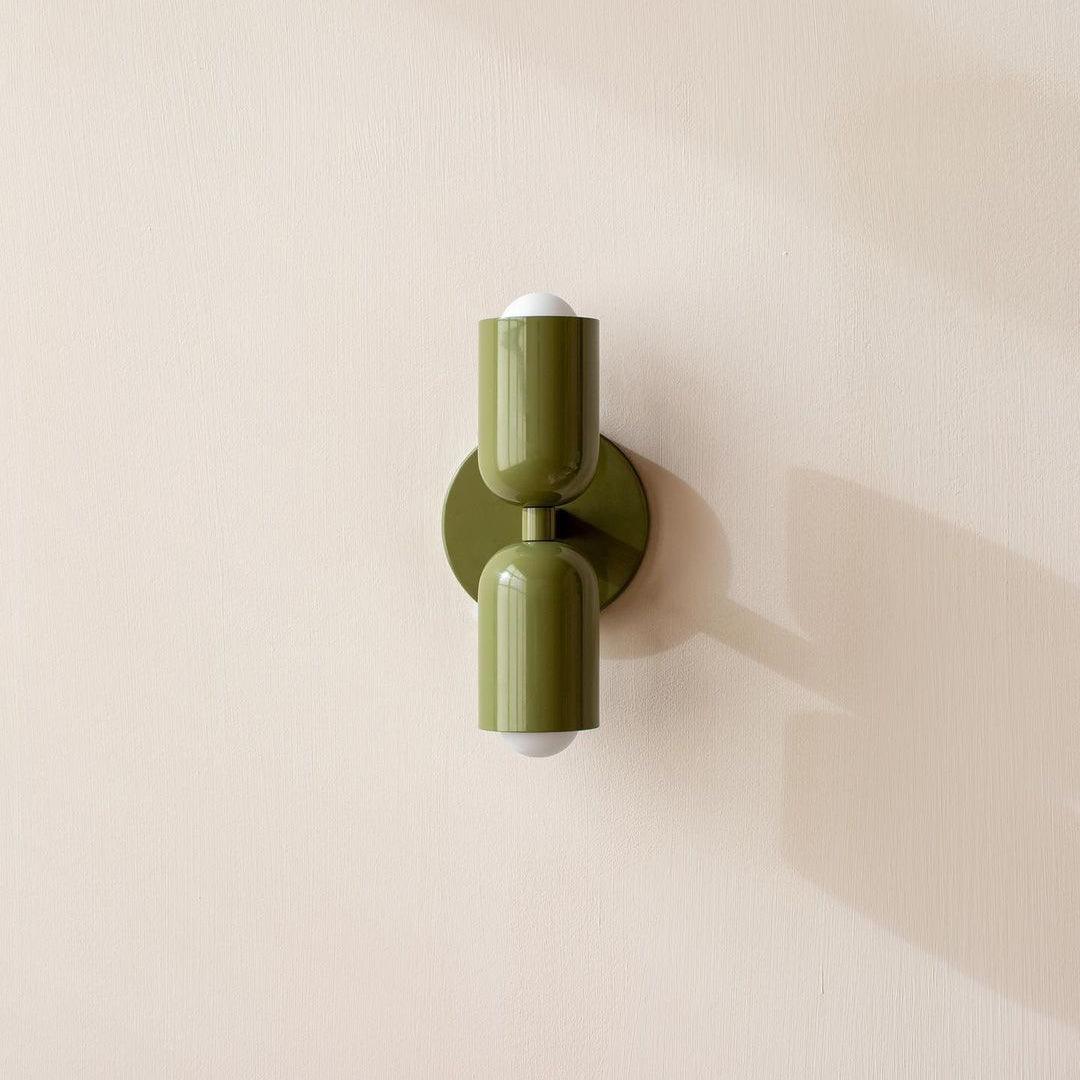 Modern Double Wall Lamp - Sleek Two-Tone Design for Bedroom, Living Room & Hallway Lighting - Energy Efficient LED Wall Sconce for Home Decor